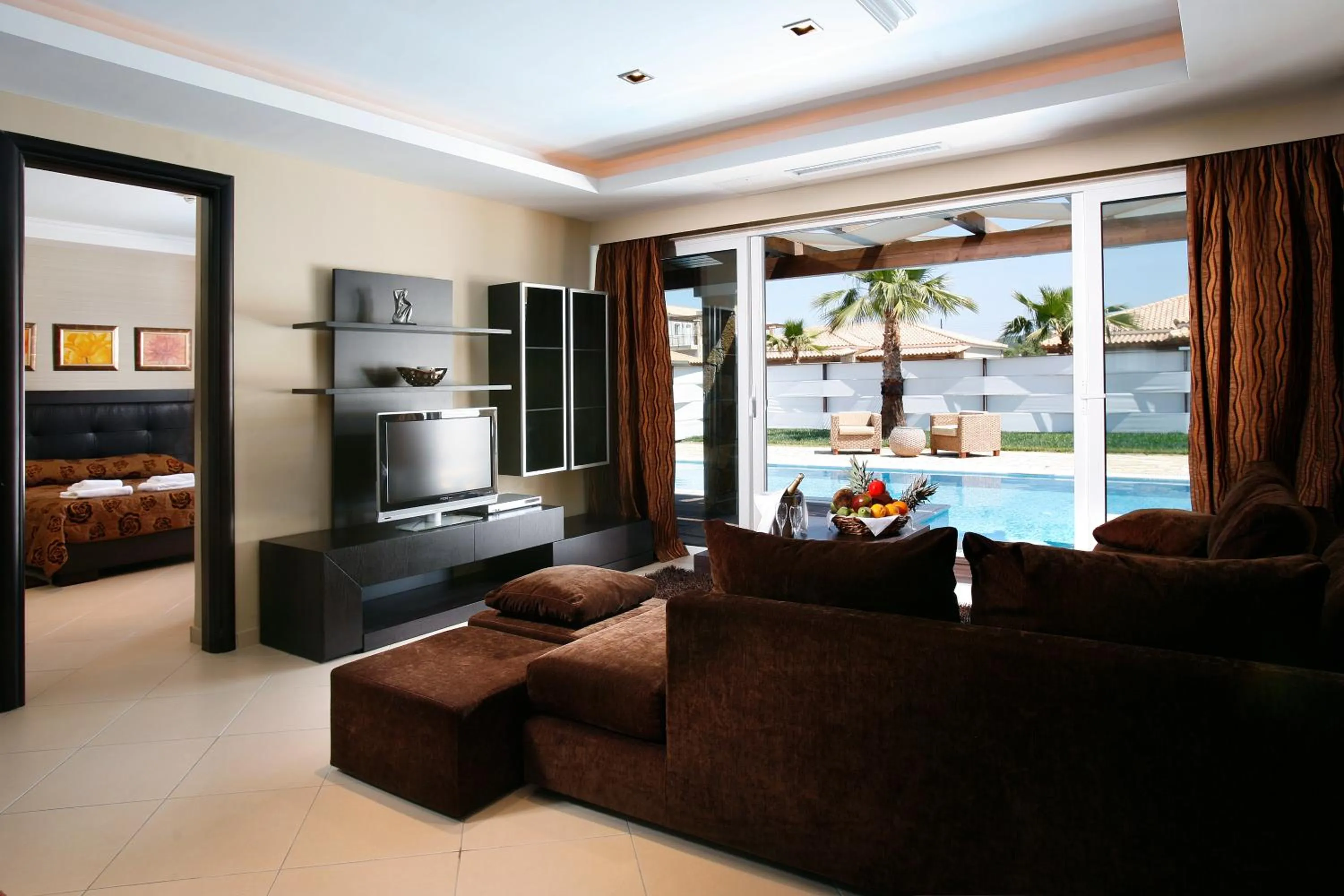 Pool view in Olympia Golden Beach Resort & Spa