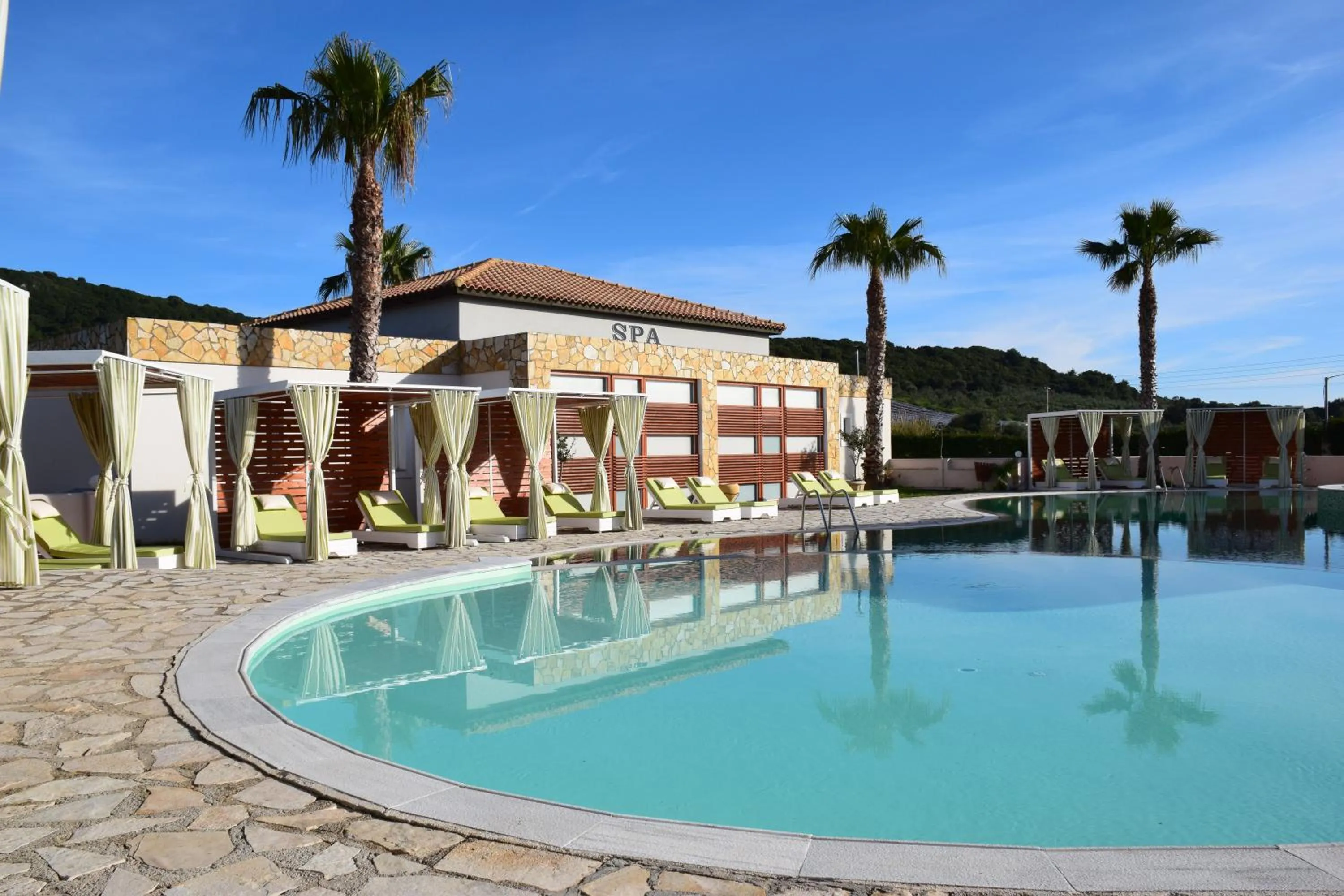 Pool view in Olympia Golden Beach Resort & Spa
