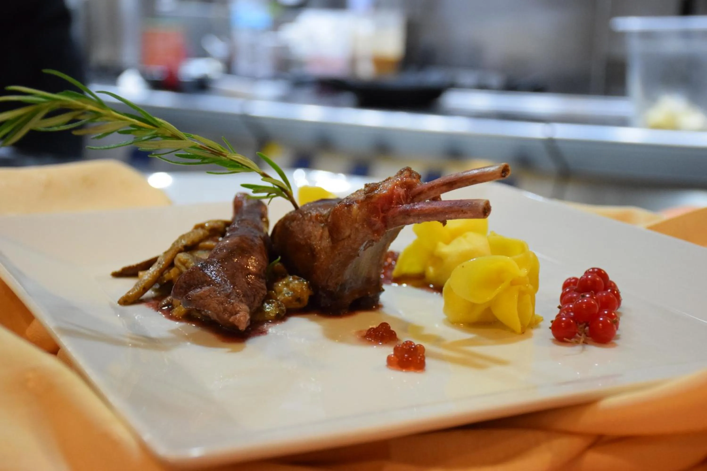 Food close-up in Olympia Golden Beach Resort & Spa