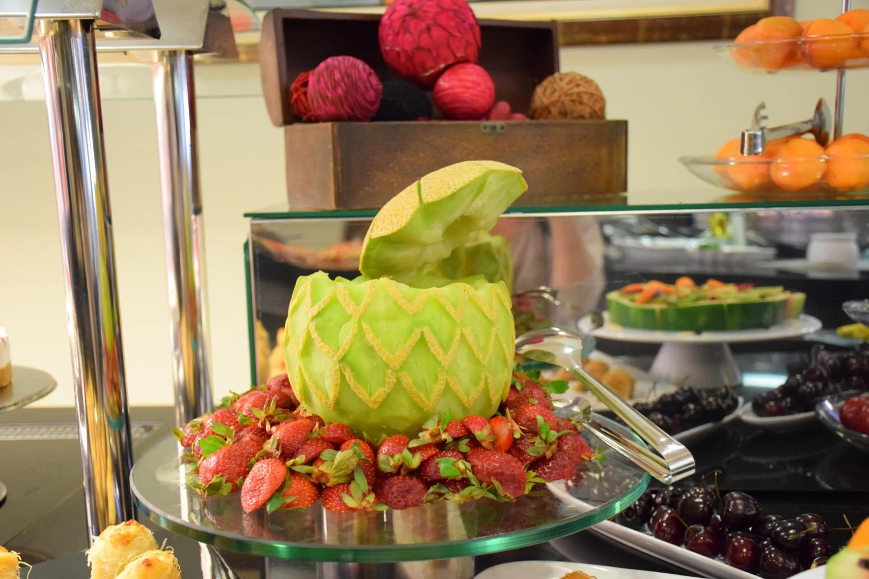 Food close-up in Olympia Golden Beach Resort & Spa