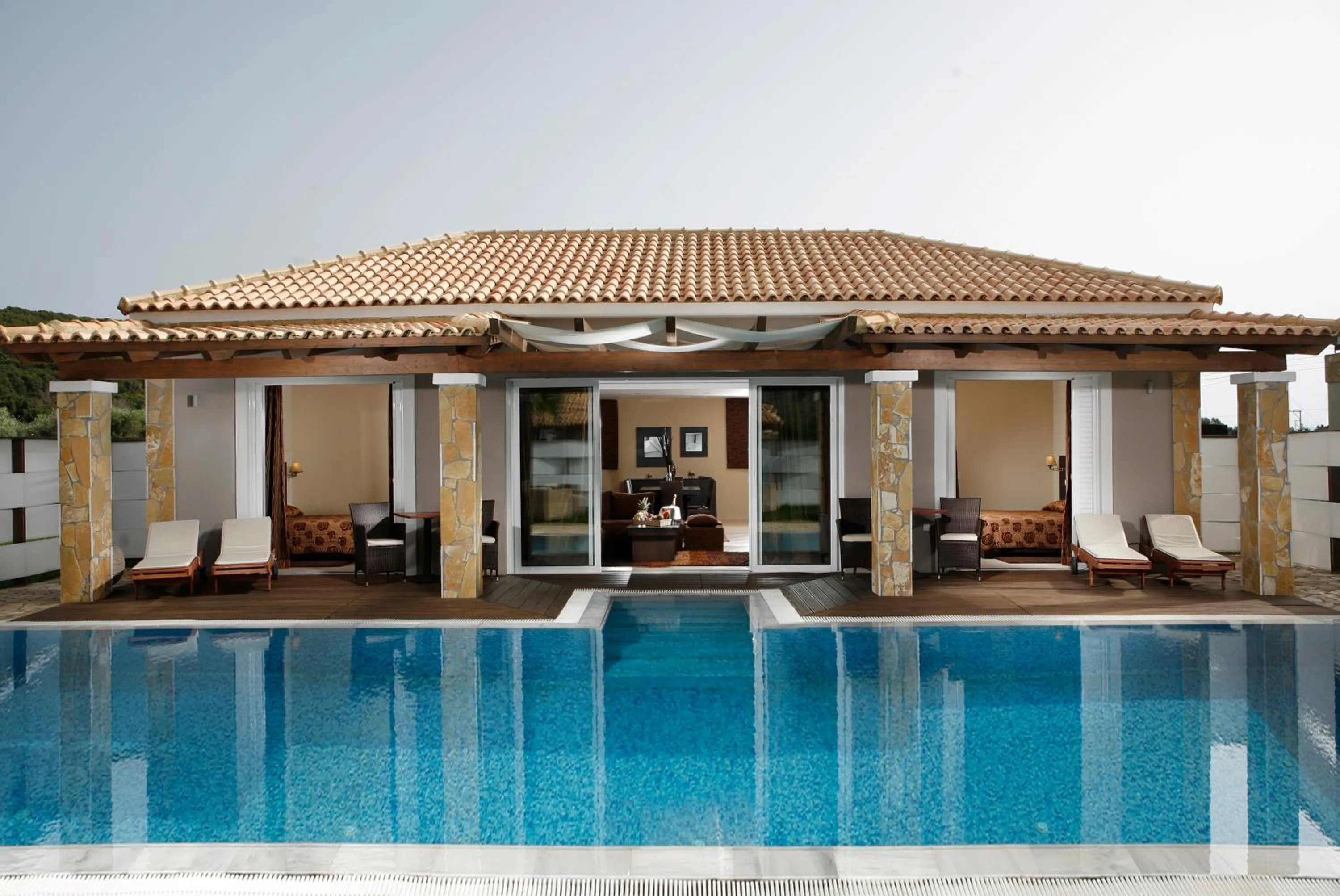 Pool view in Olympia Golden Beach Resort & Spa