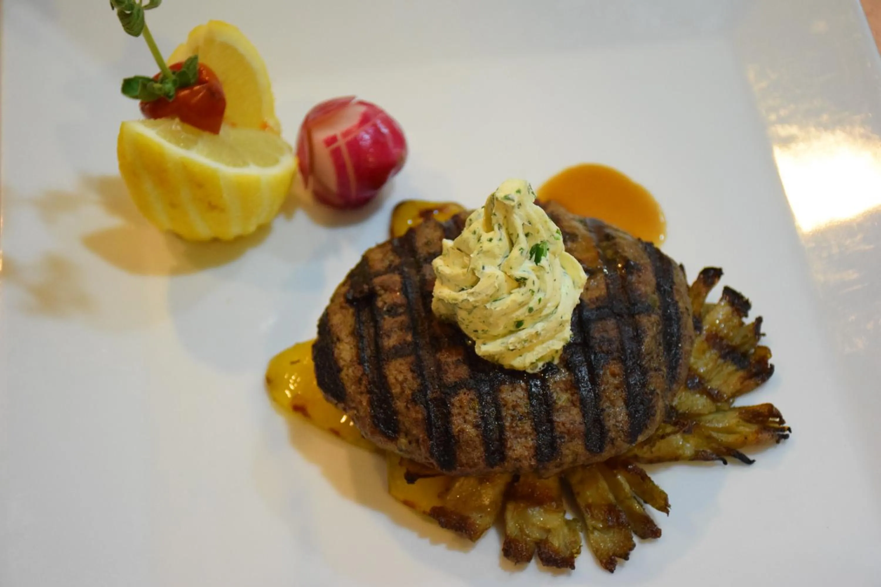 Food close-up in Olympia Golden Beach Resort & Spa