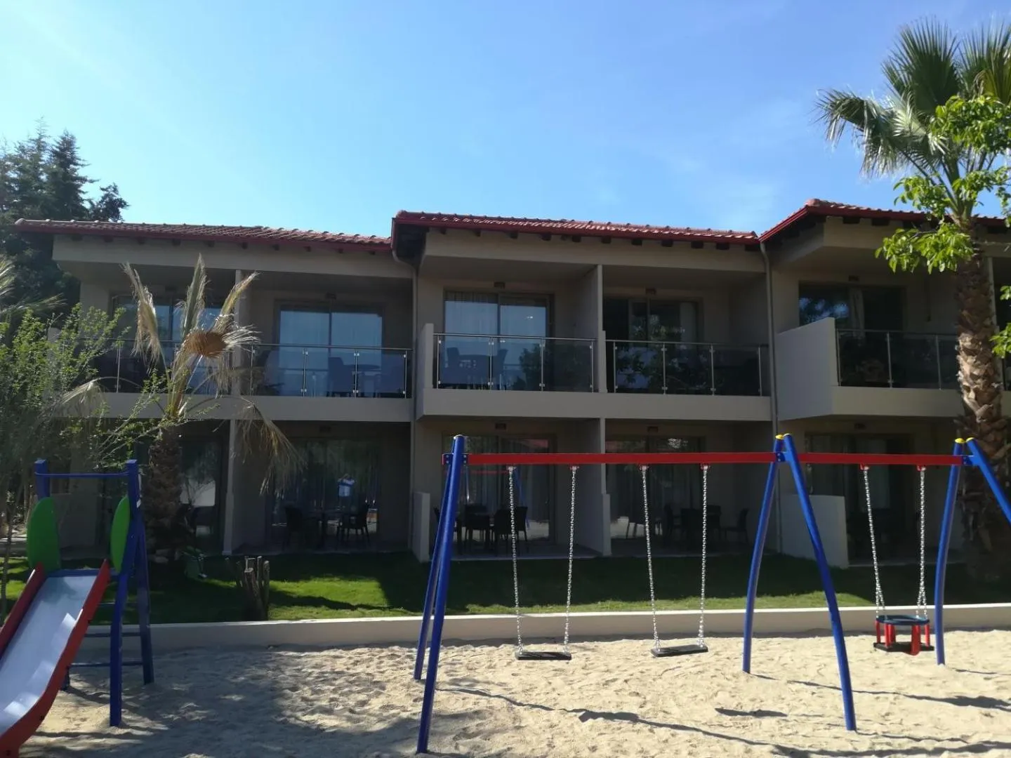Children play ground in Poseidon Hotel Sea Resort
