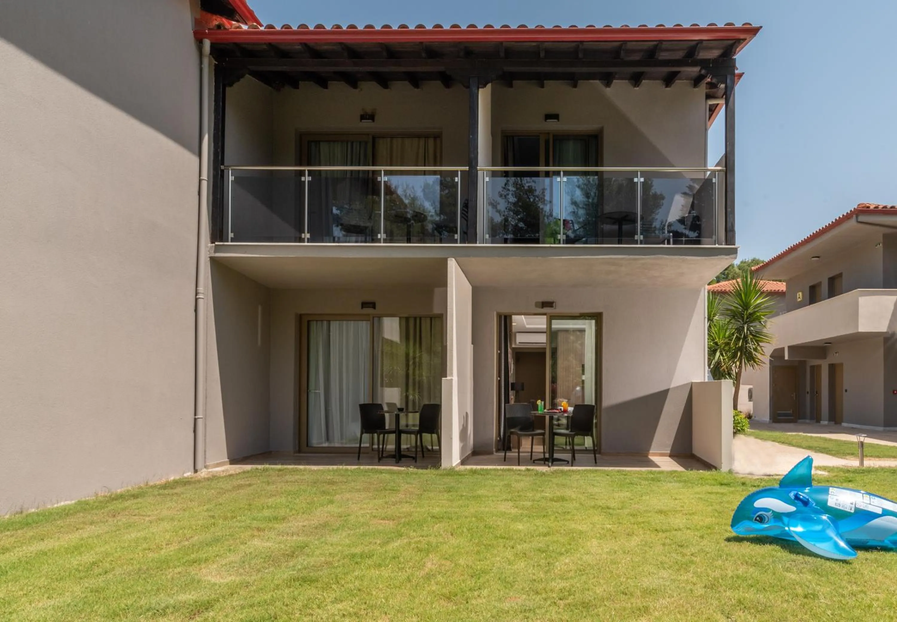 Balcony/Terrace in Poseidon Hotel Sea Resort