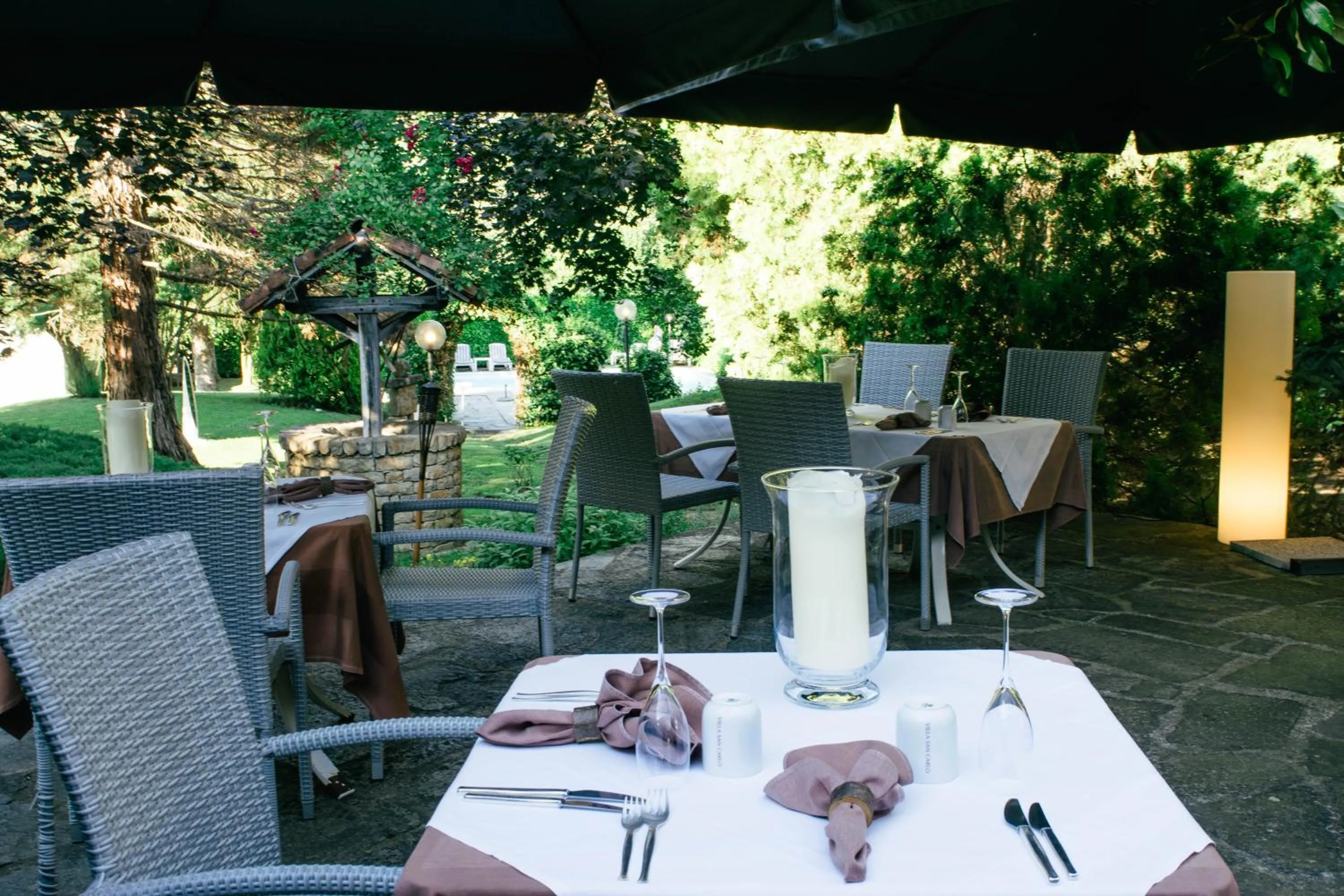 Balcony/Terrace in Villa San Carlo