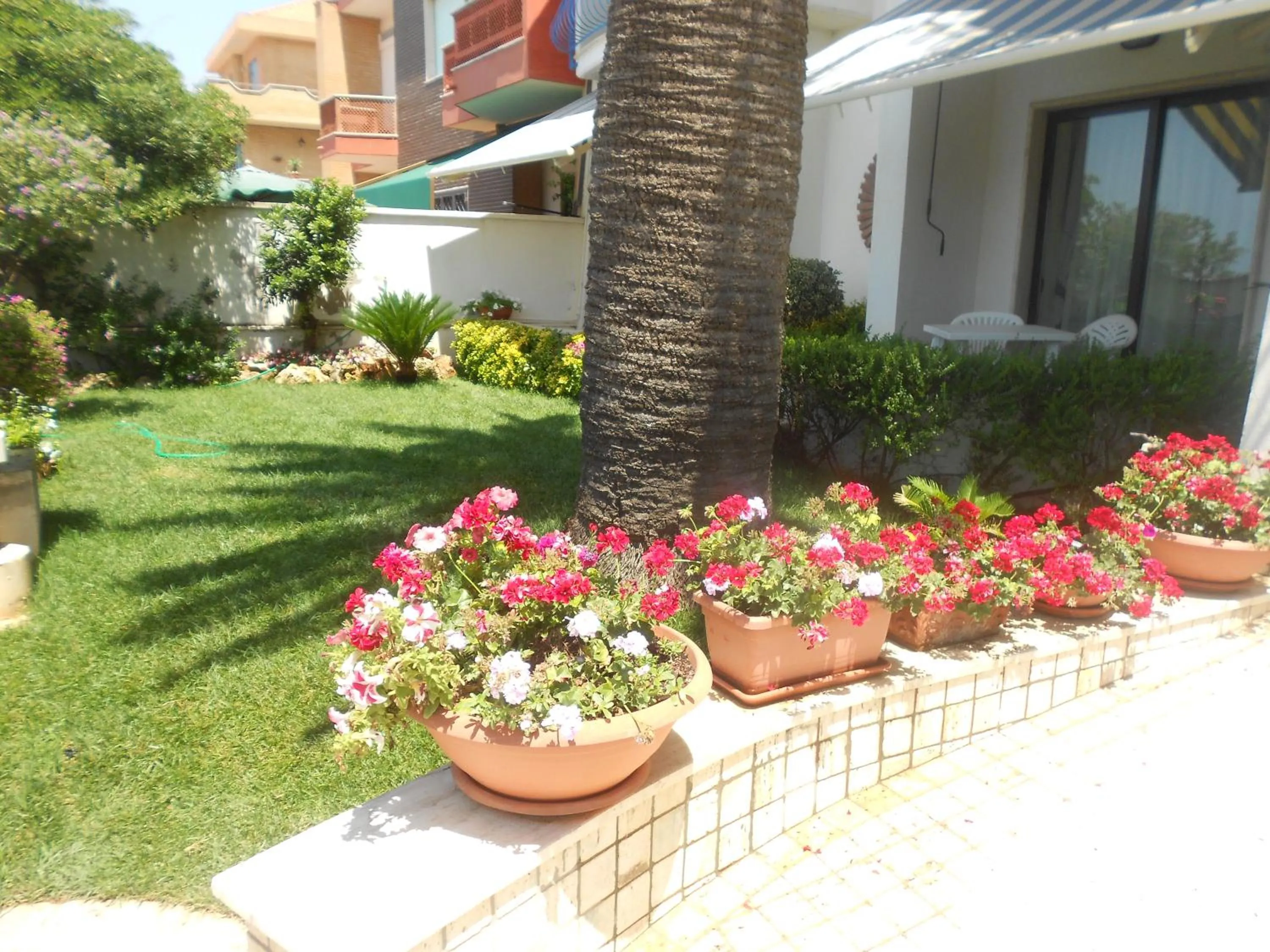 Patio in Hotel L'Approdo