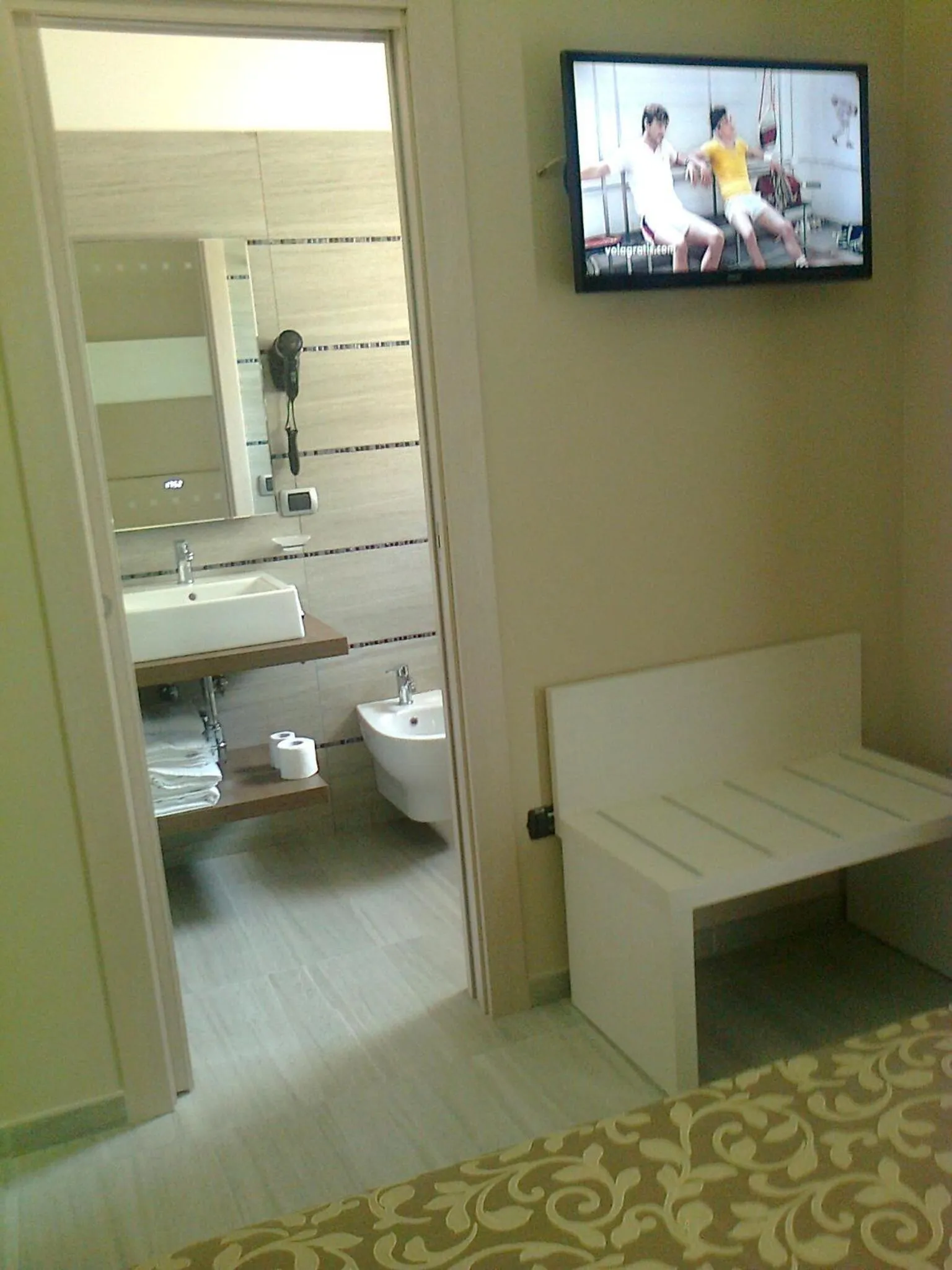 Toilet in Hotel L'Approdo