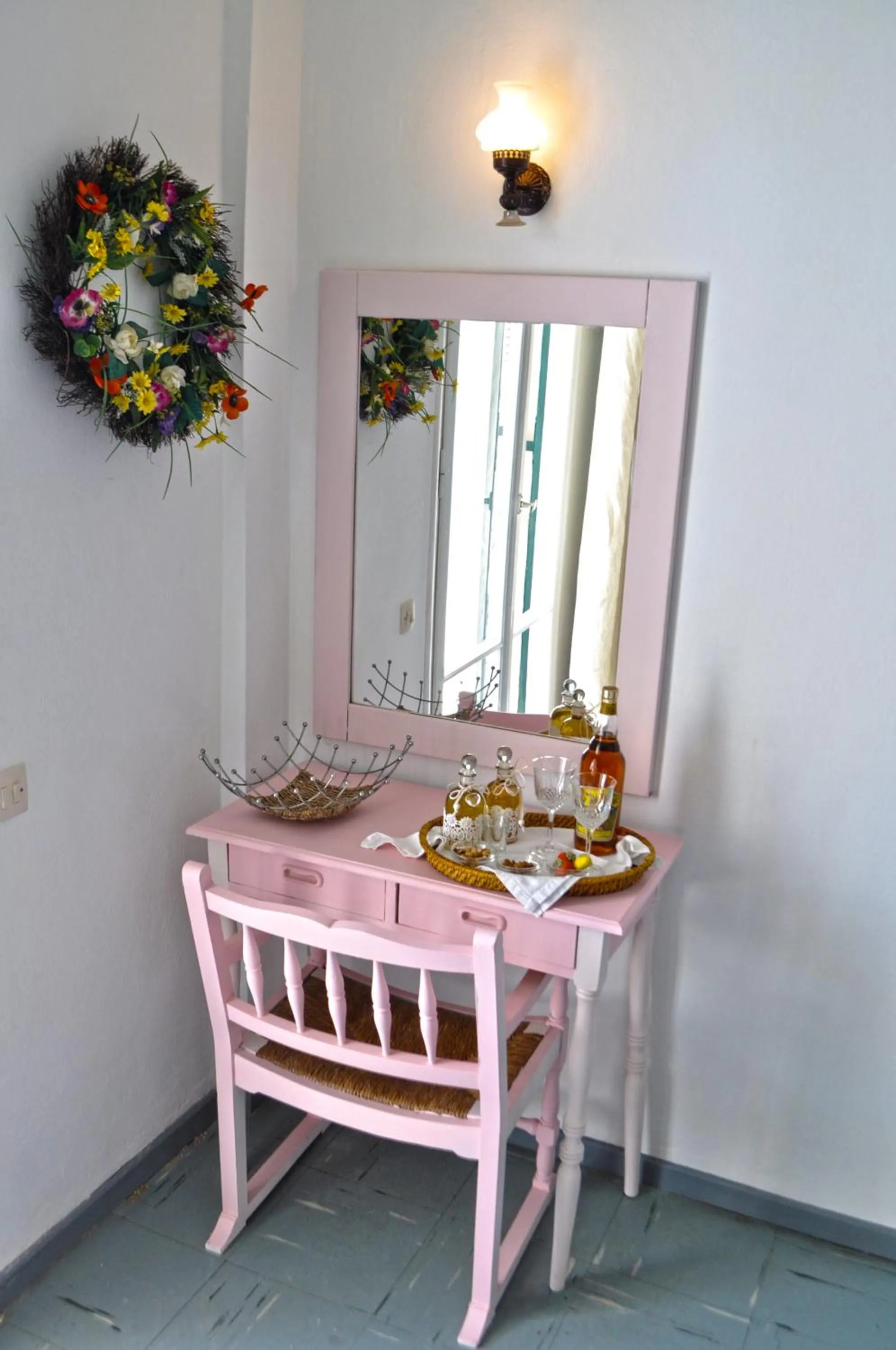Dining area in Eros Beach Hotel