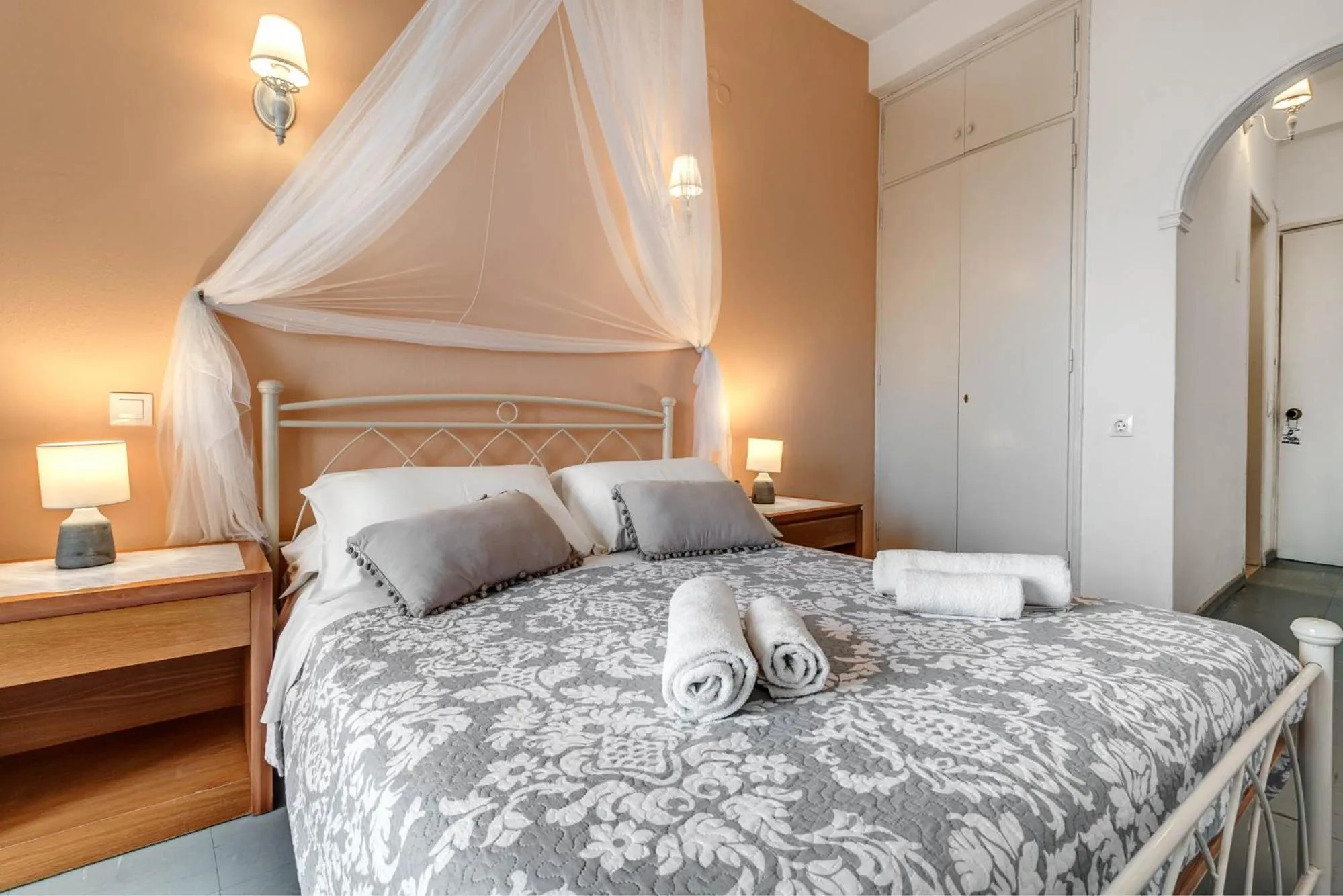 Bedroom in Eros Beach Hotel