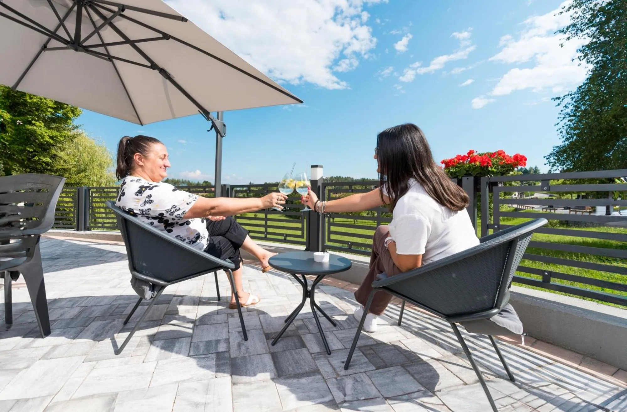 Balcony/Terrace in Hotel Fai