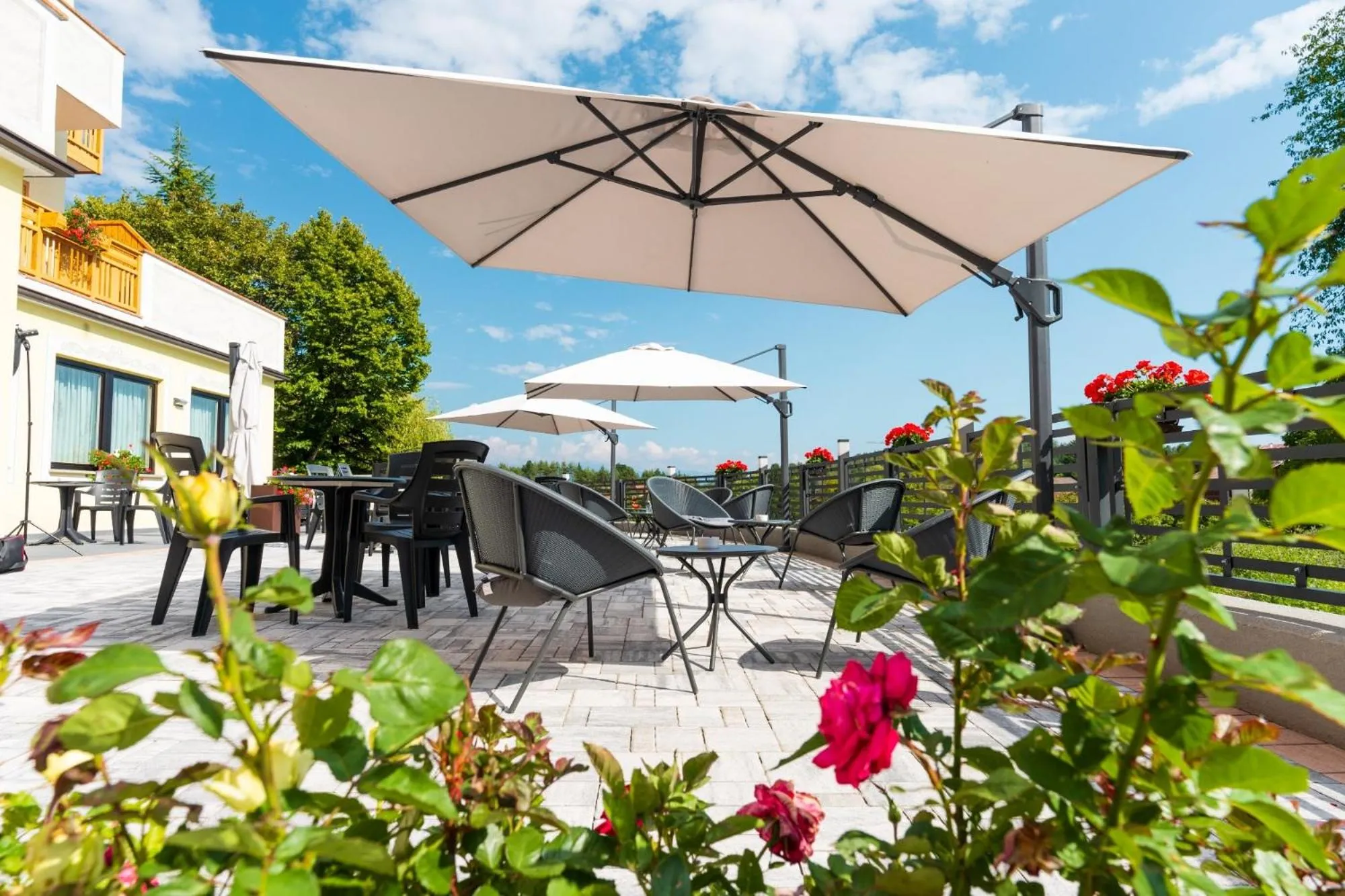 Balcony/Terrace in Hotel Fai