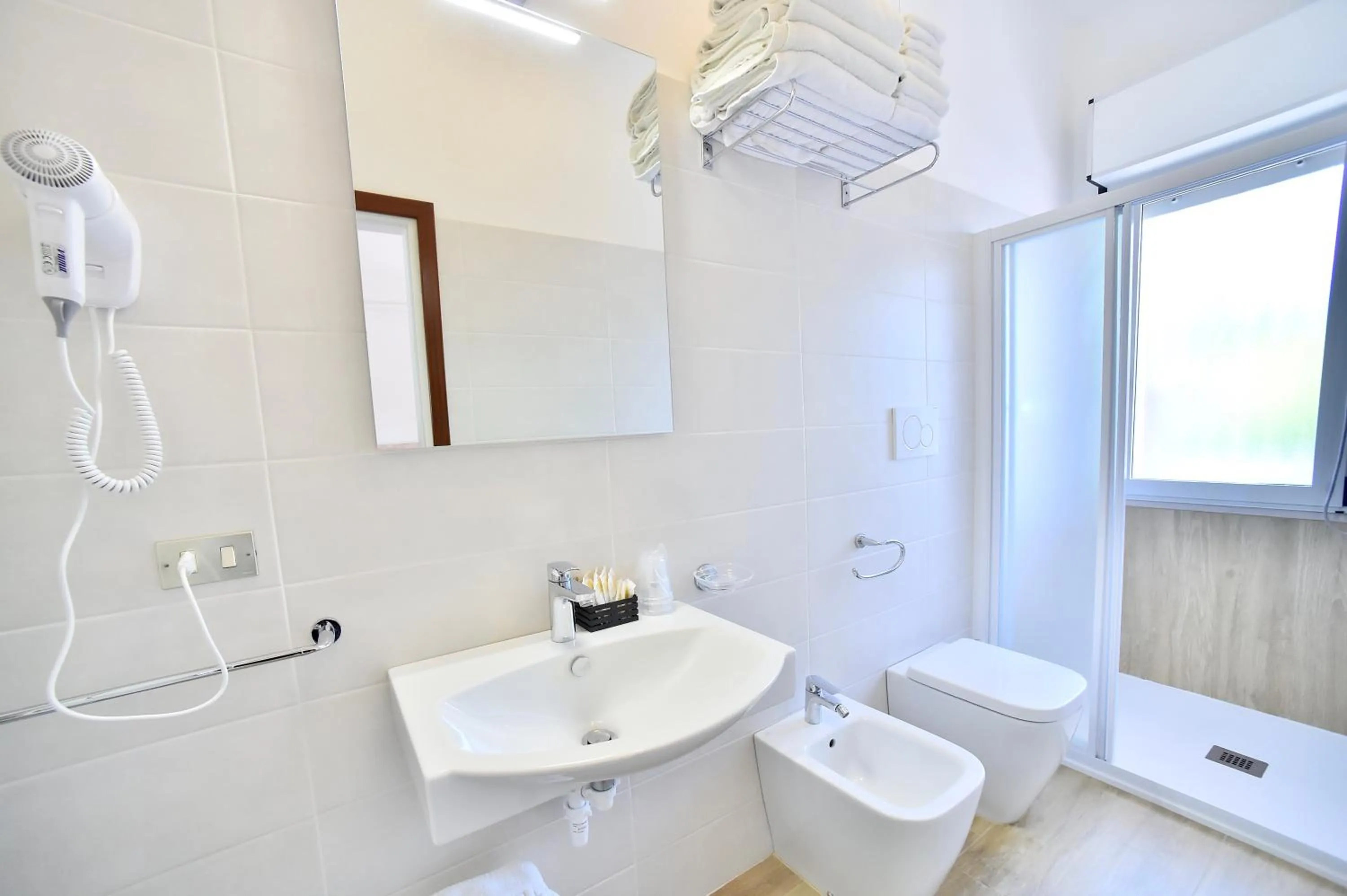 Shower in Hotel Di Giovanni