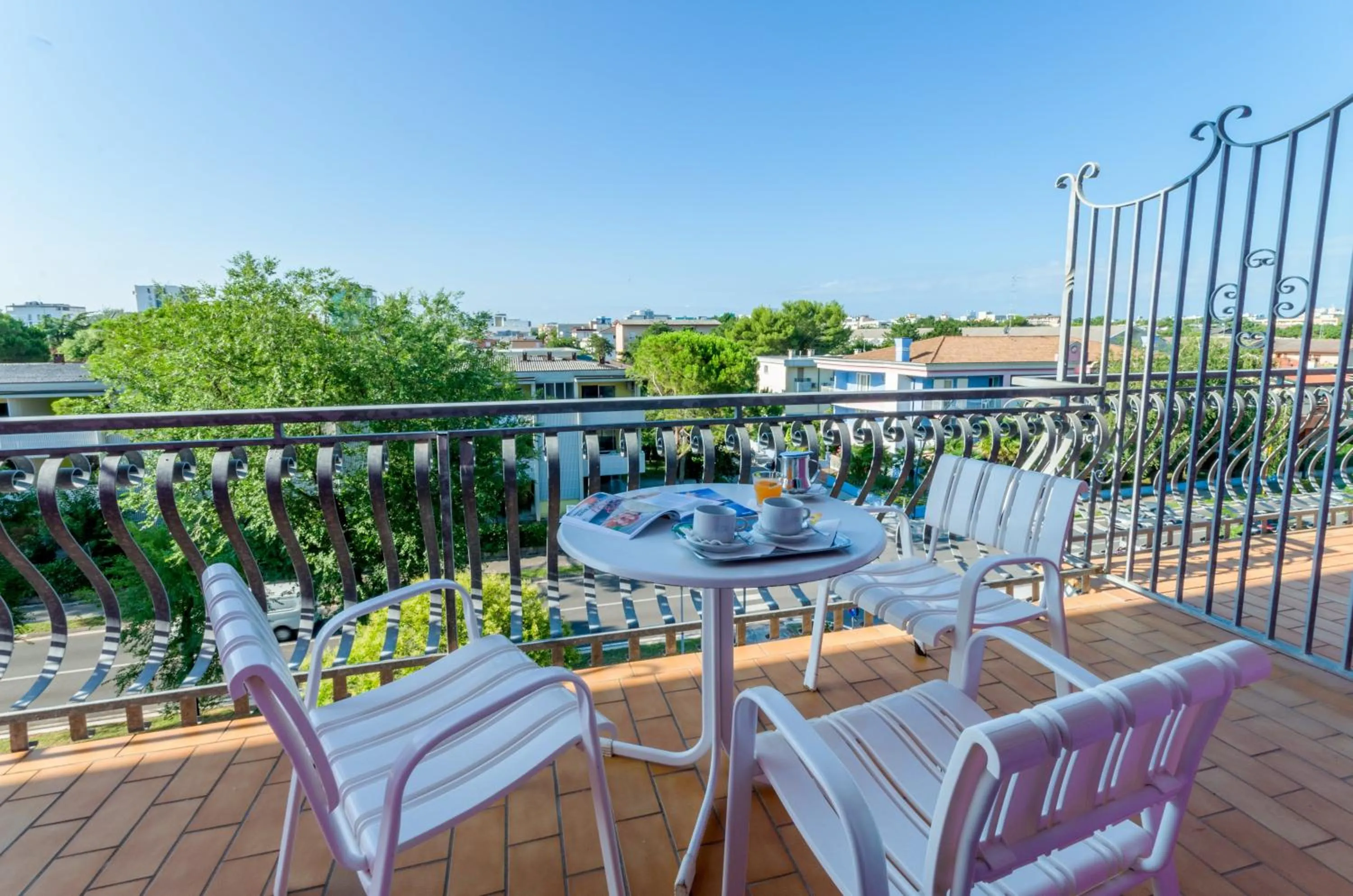 Balcony/Terrace in Hotel Di Giovanni