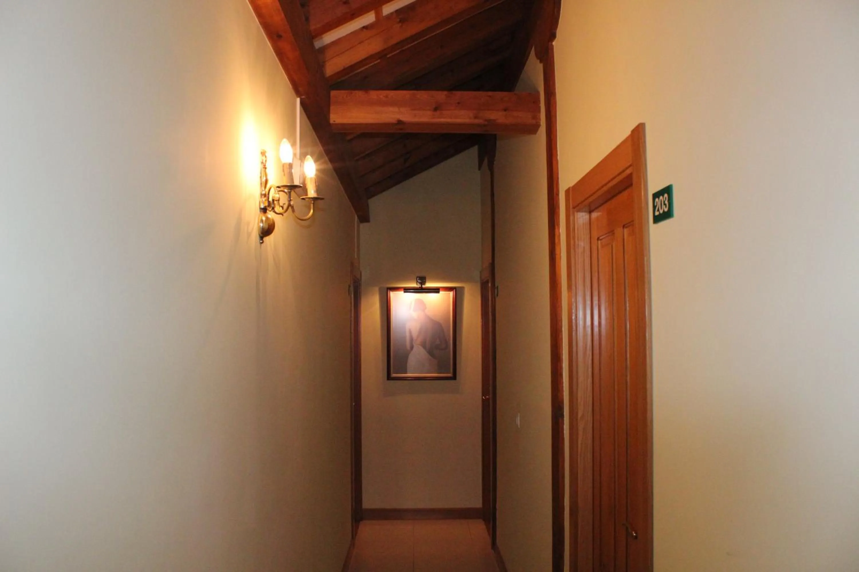 Area and facilities in Posada La Cabaña De Salmon