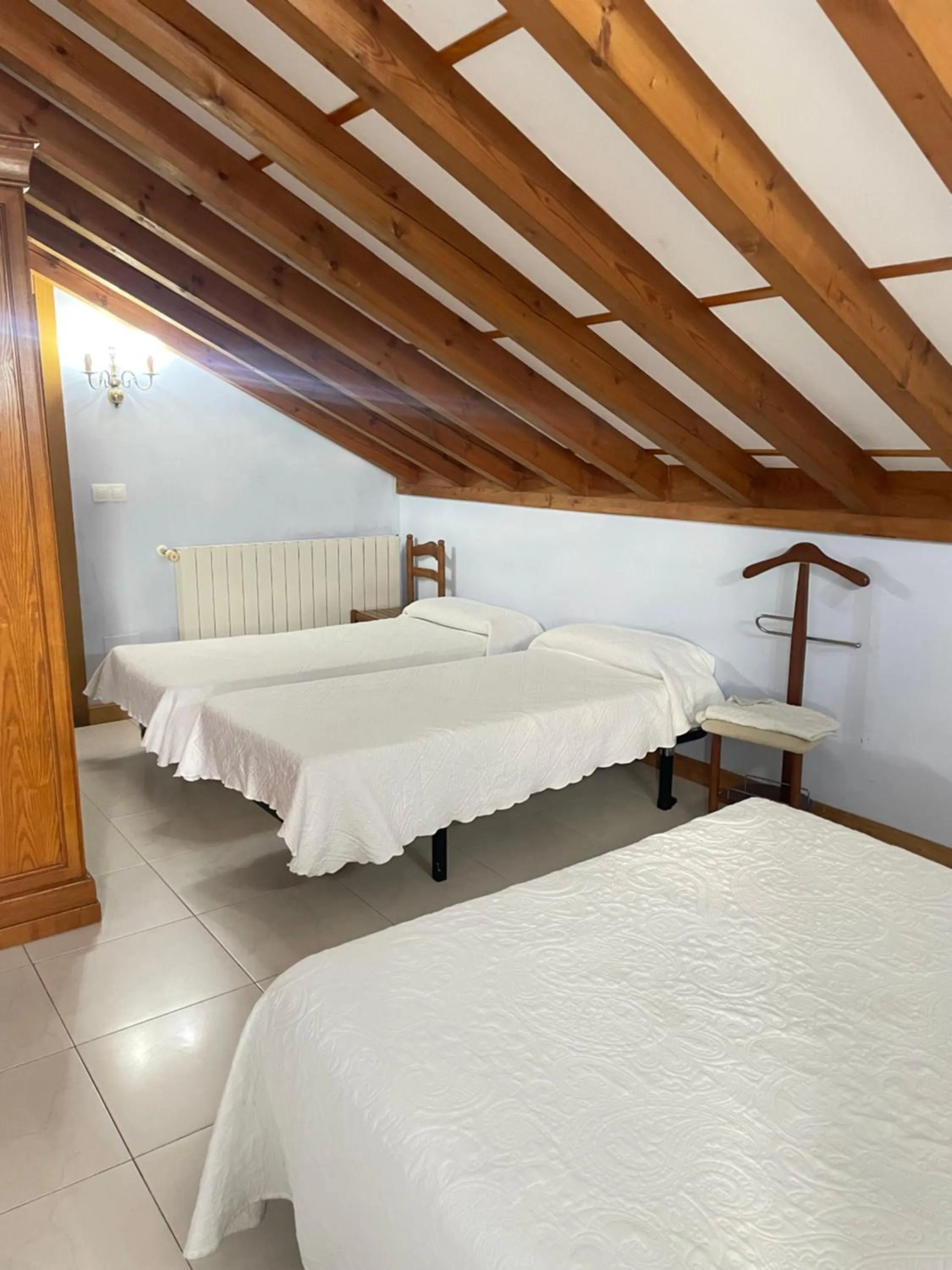 Bed in Posada La Cabaña De Salmon