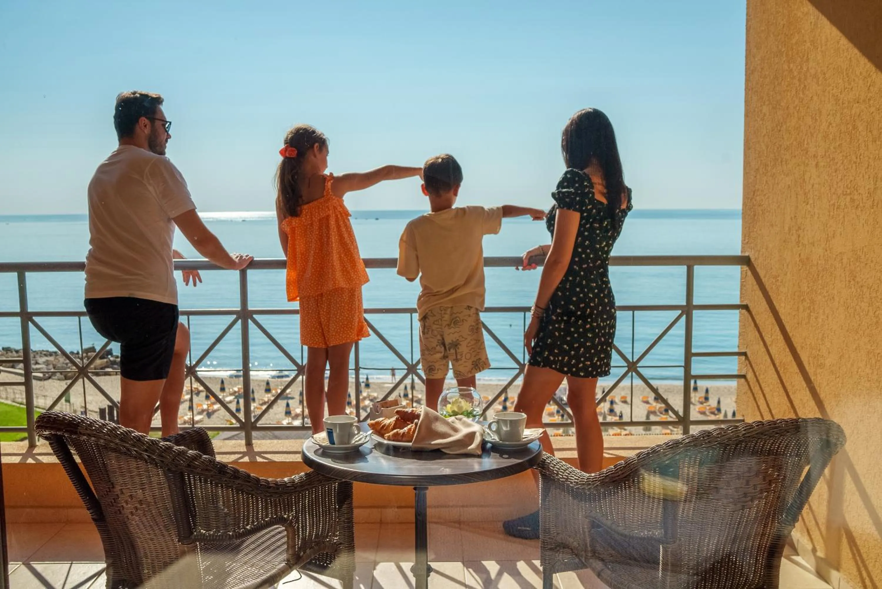 Sea view in HVD Riviera Beach Ultra All Inclusive & Mineral Pool - Private Beach & Free Parking