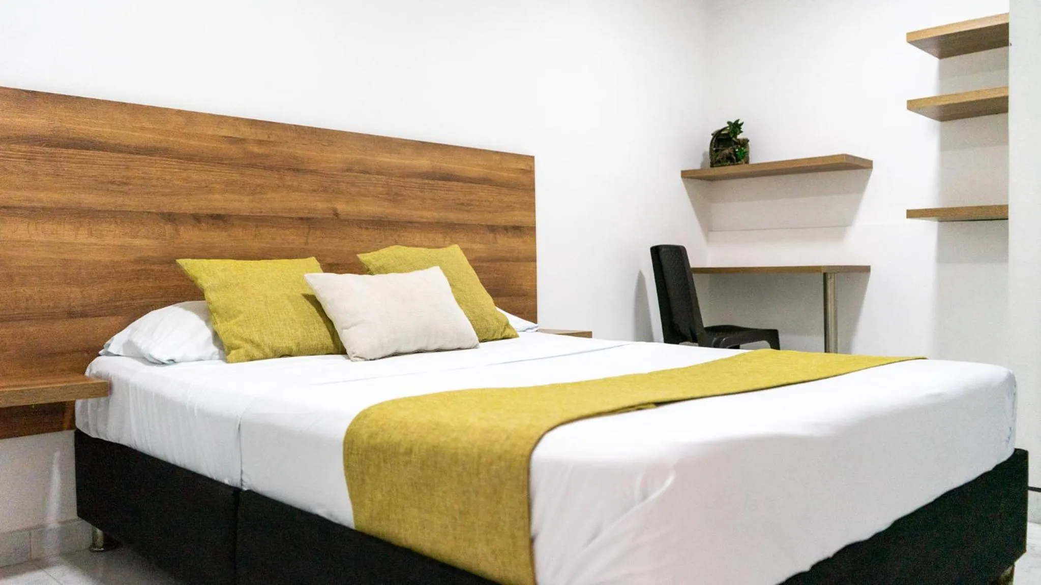 Bed in Casa Mama Hotel