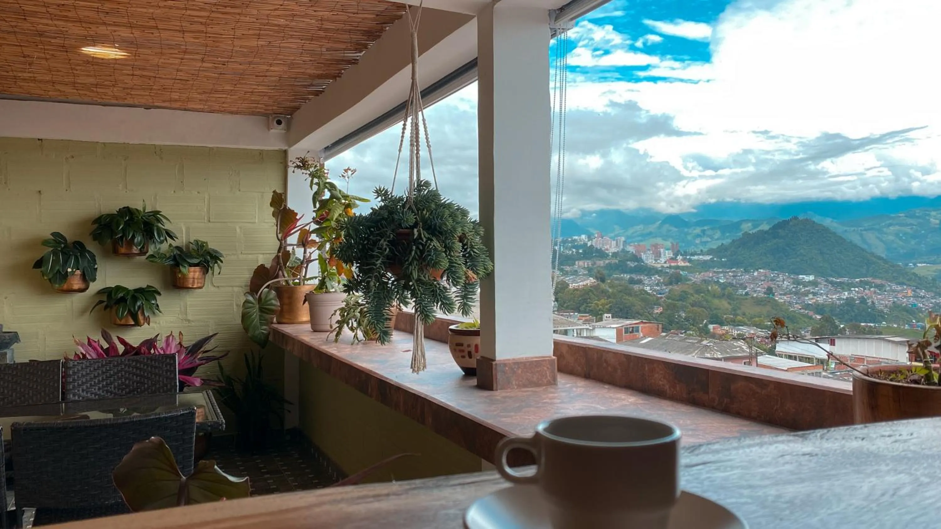 City view in Casa Mama Hotel