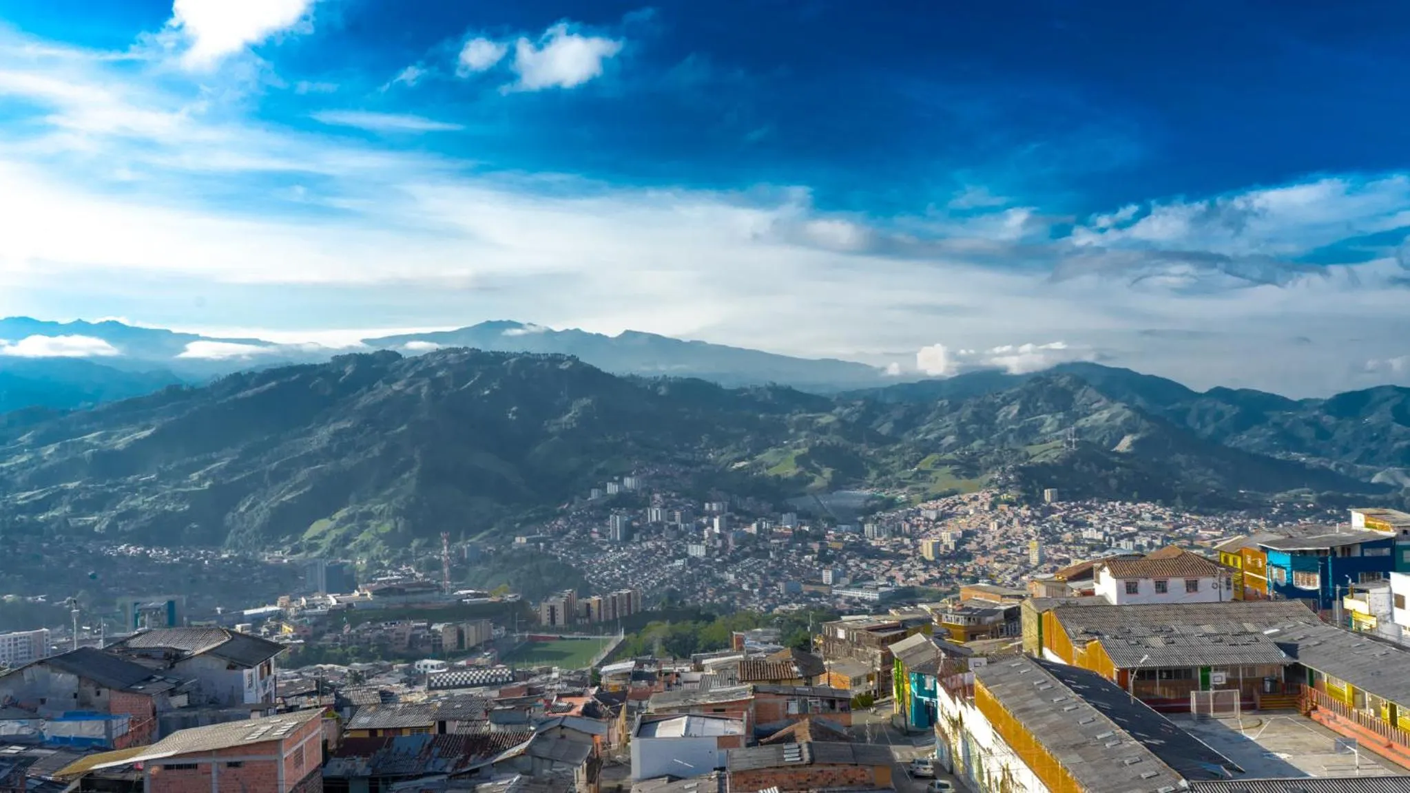 City view in Casa Mama Hotel