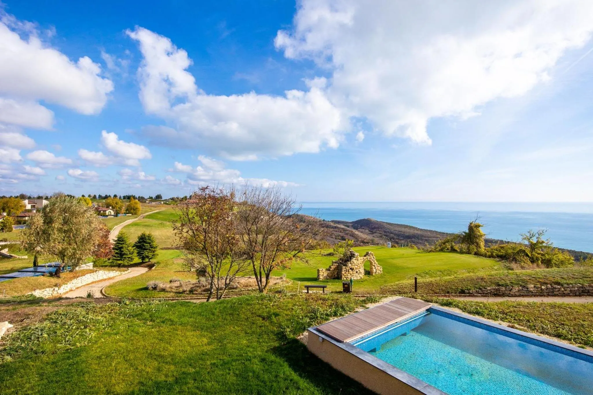 Natural landscape in BlackSeaRama Golf & Villas