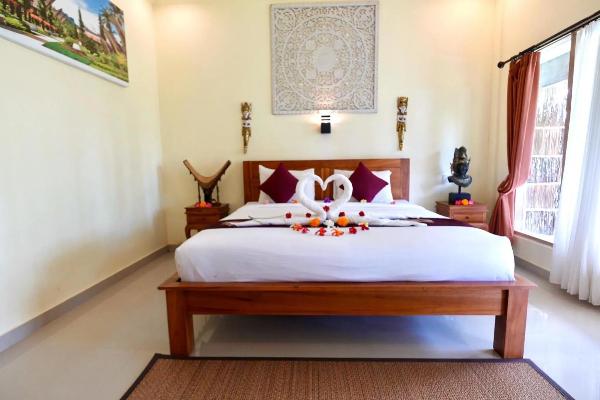 Bed in Vinayaka Ubud