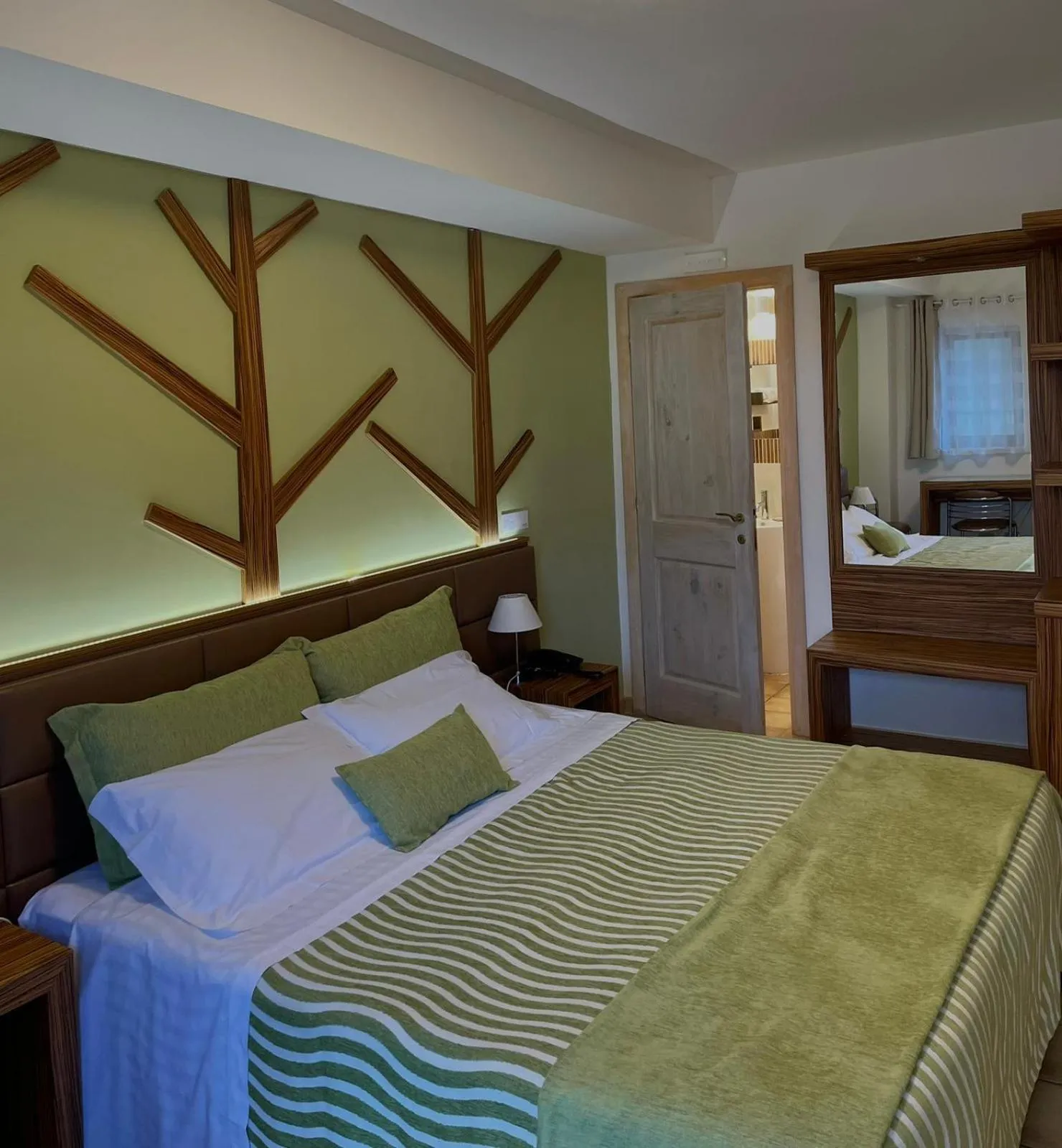 Bed in Artemisia Resort