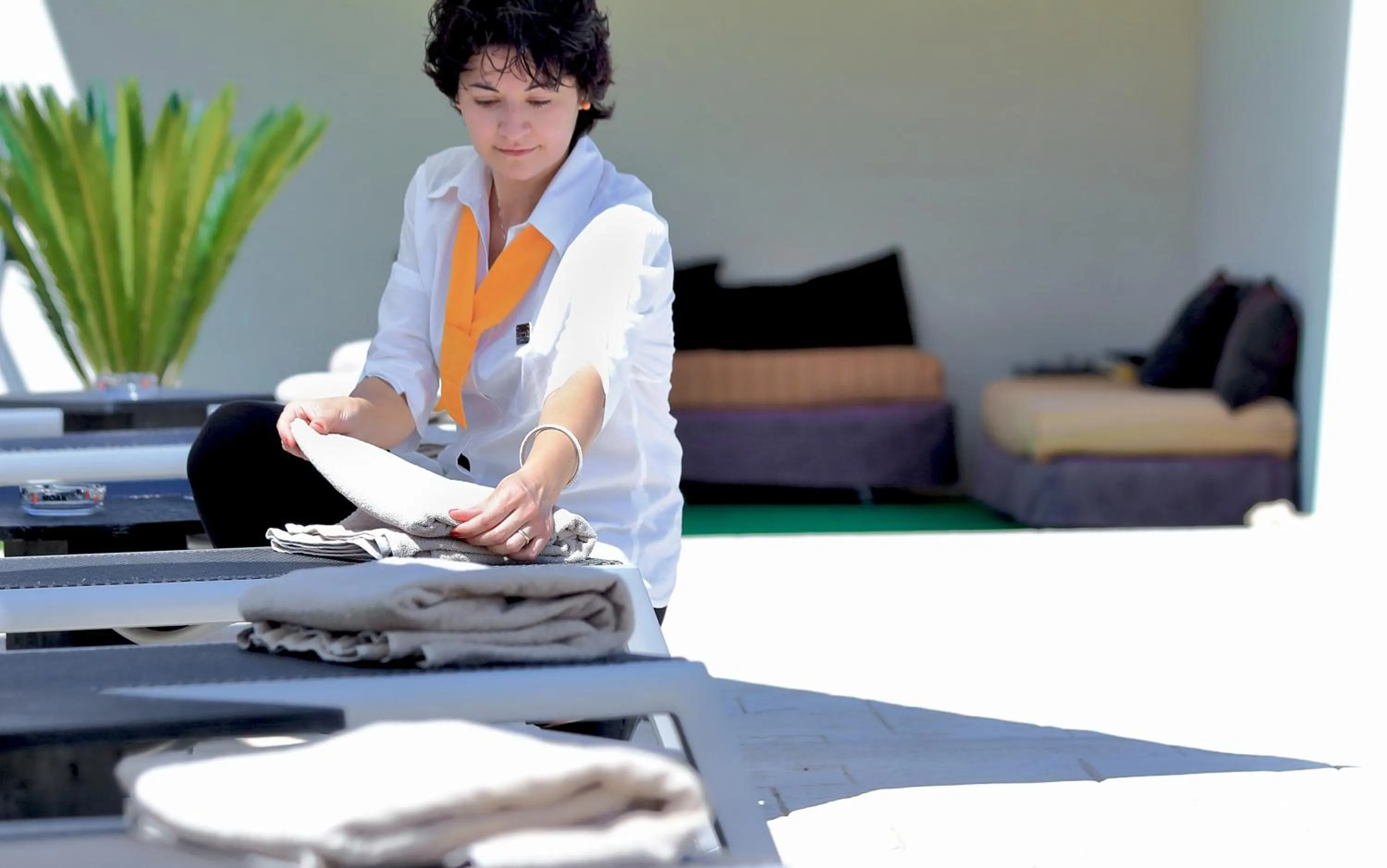 Staff in Artemisia Resort