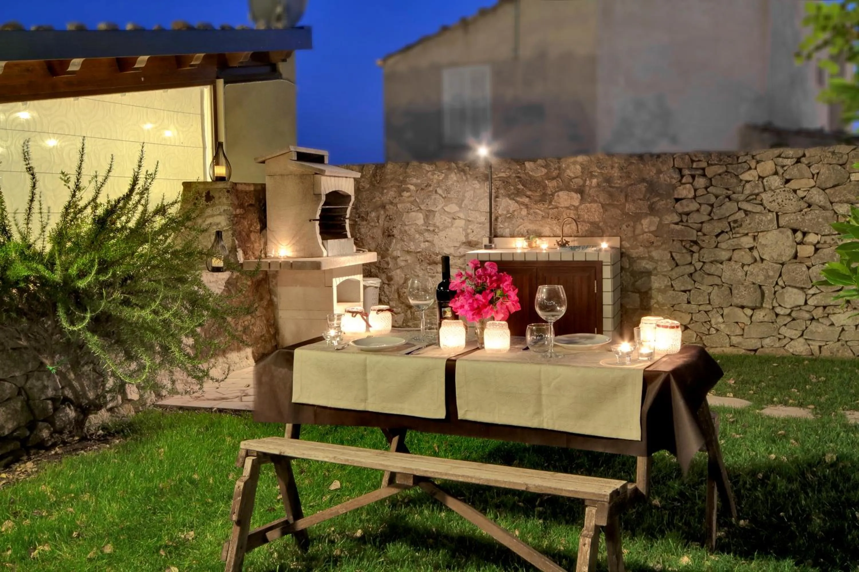 BBQ facilities in Artemisia Resort