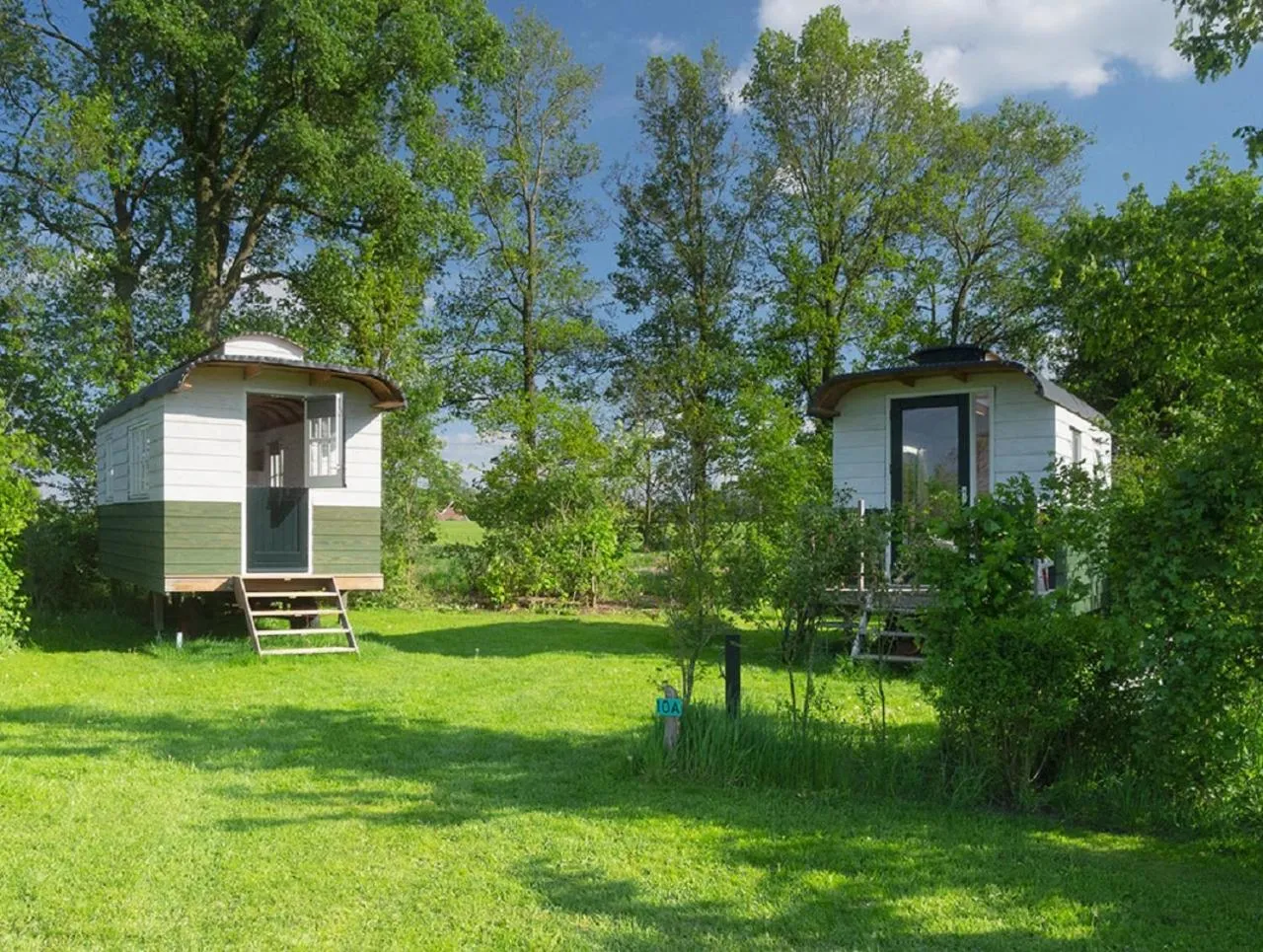 B&B Pipowagen "het Wellnesst" op Wellness Camping en B&B Stoltenborg