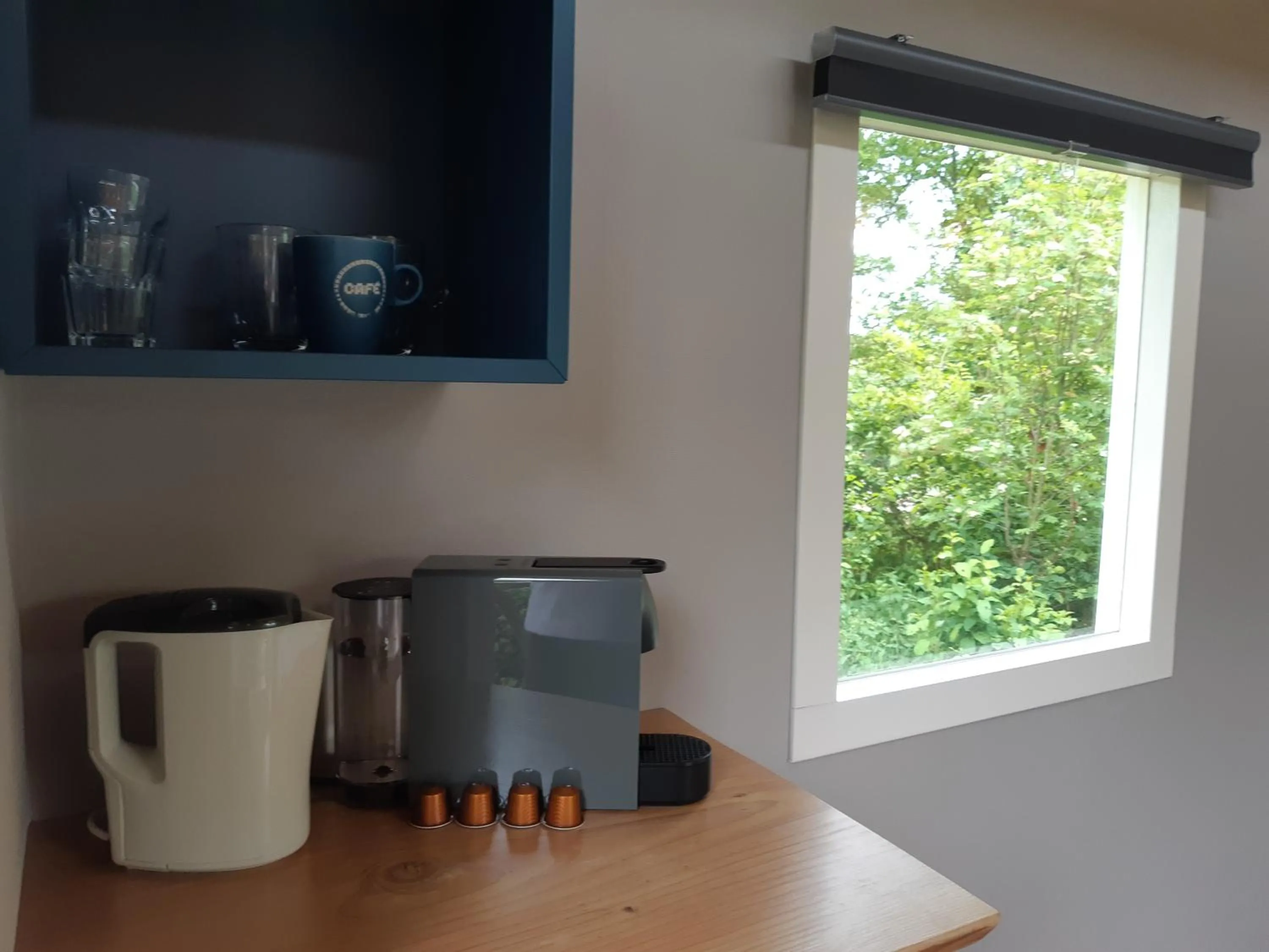 B&B Pipowagen "het Wellnesst" op Wellness Camping en B&B Stoltenborg