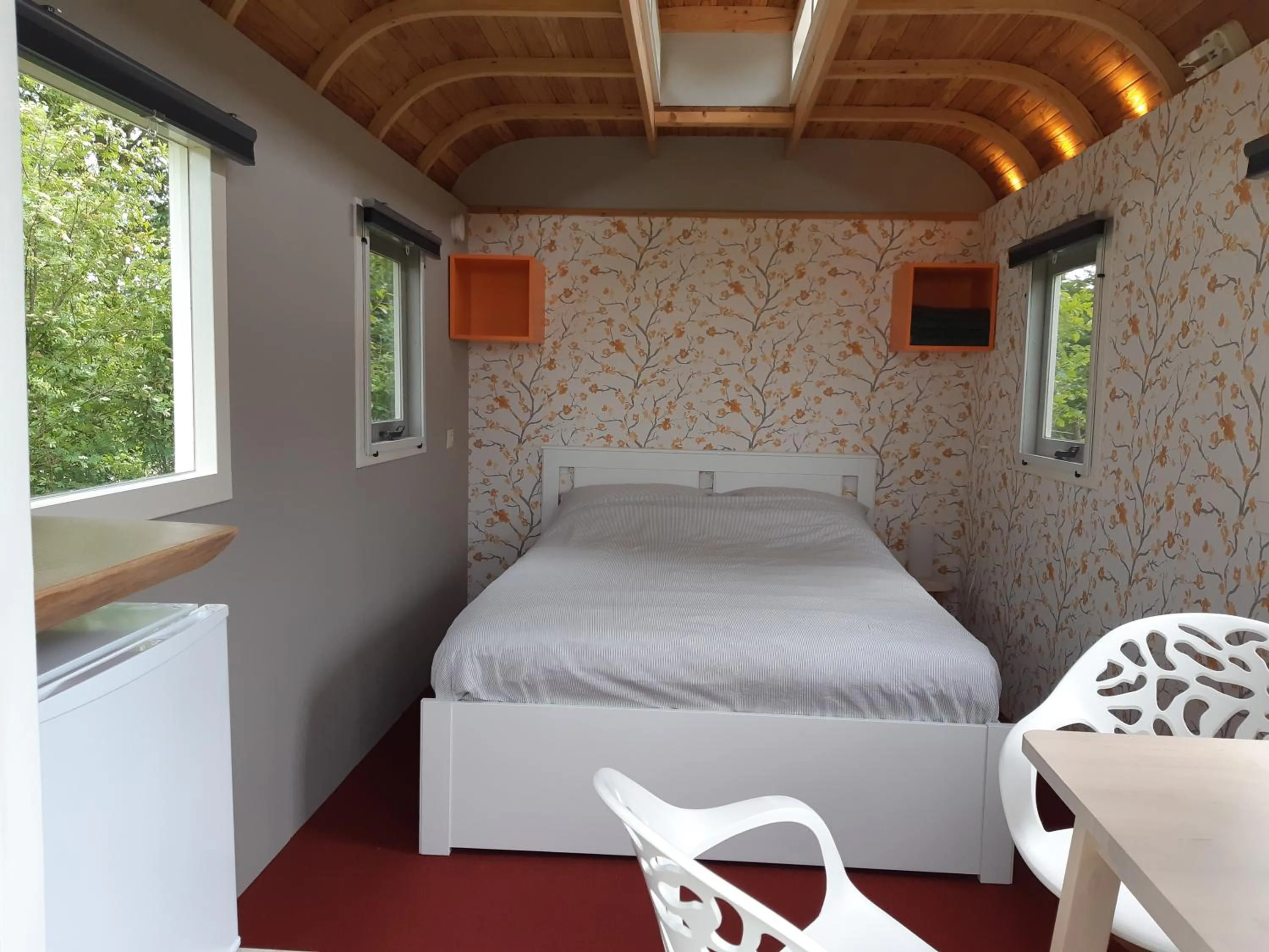 B&B Pipowagen "het Wellnesst" op Wellness Camping en B&B Stoltenborg