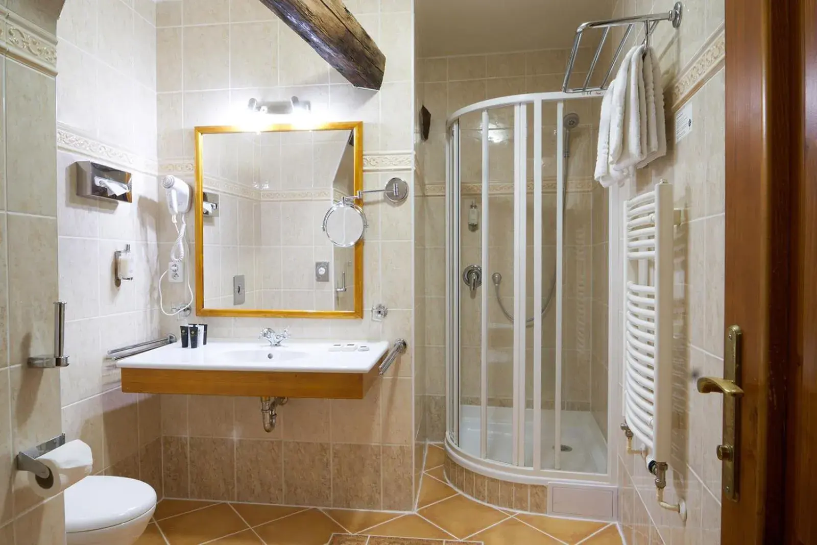 Shower, Bathroom in Josephine Old Town Square Hotel - Czech Leading Hotels