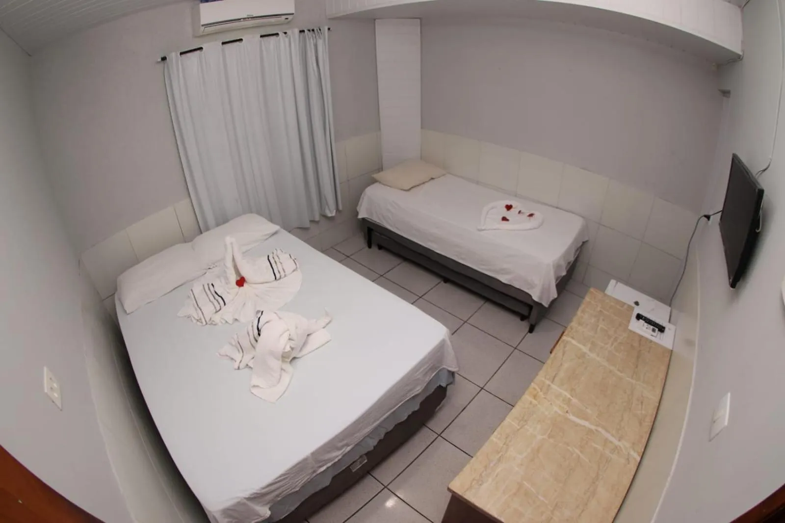 Bed in Pousada Mar do Sonho Vila