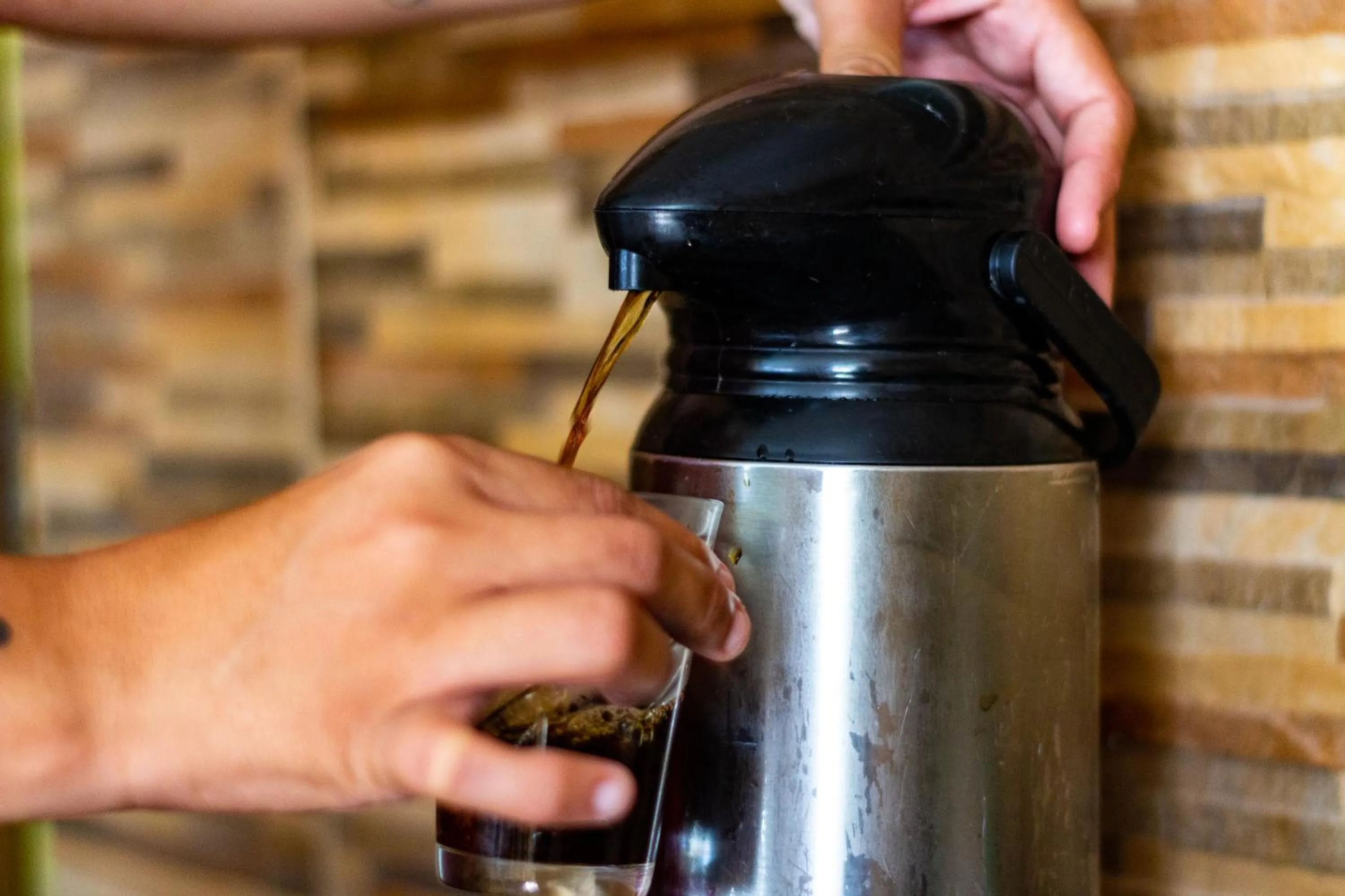 Coffee/tea facilities in Pousada Mar do Sonho Vila
