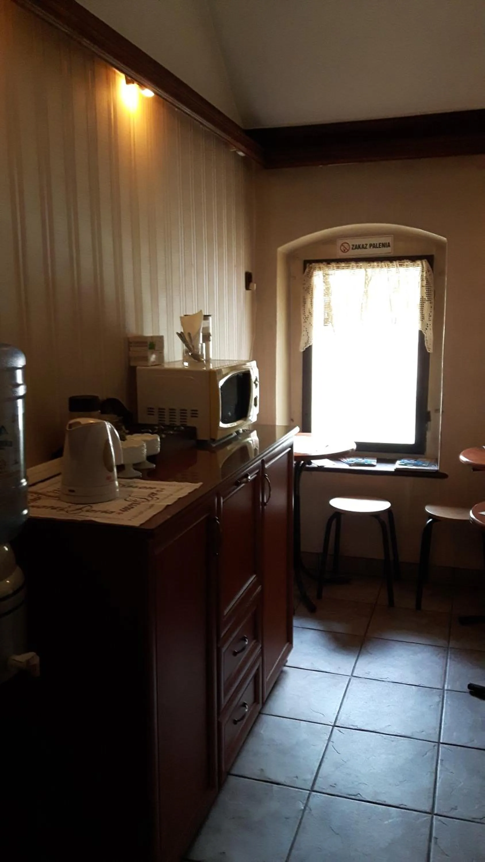 Kitchen or kitchenette in Hotel Daria Dworek Myśliwski