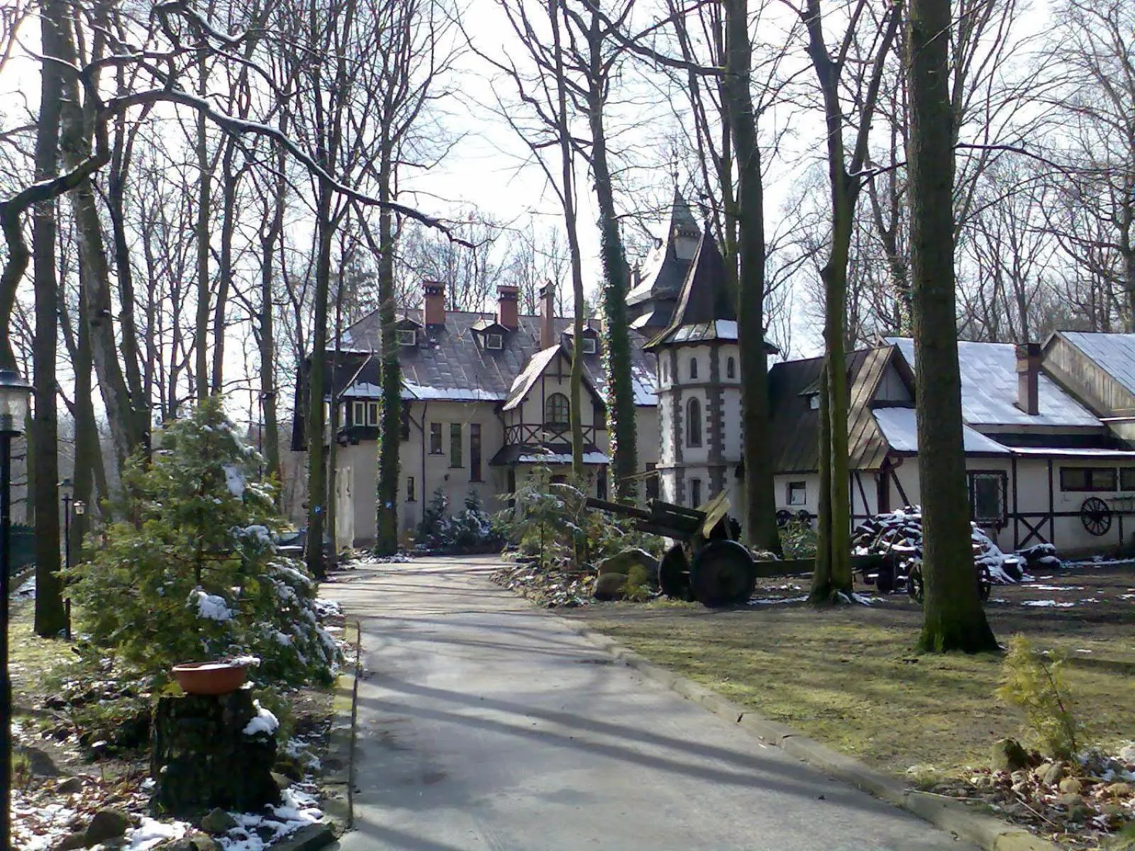 Property building in Hotel Daria Dworek Myśliwski