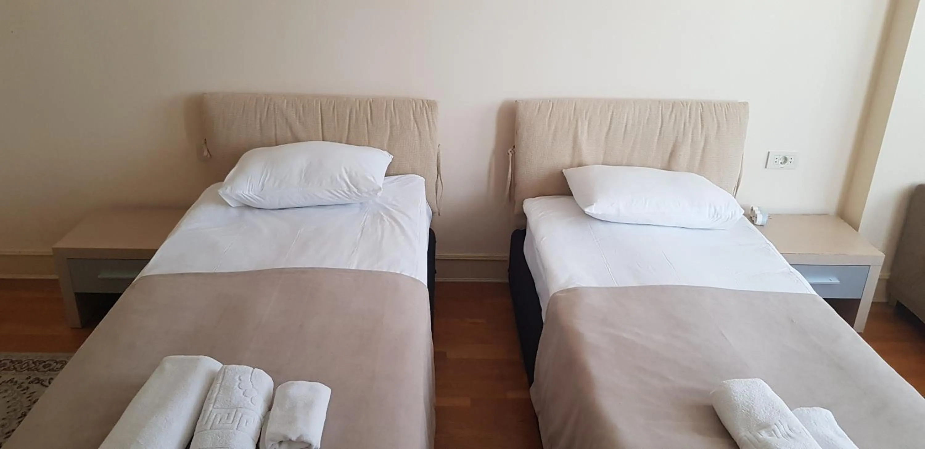 Bed in Baku Sea View Hotel