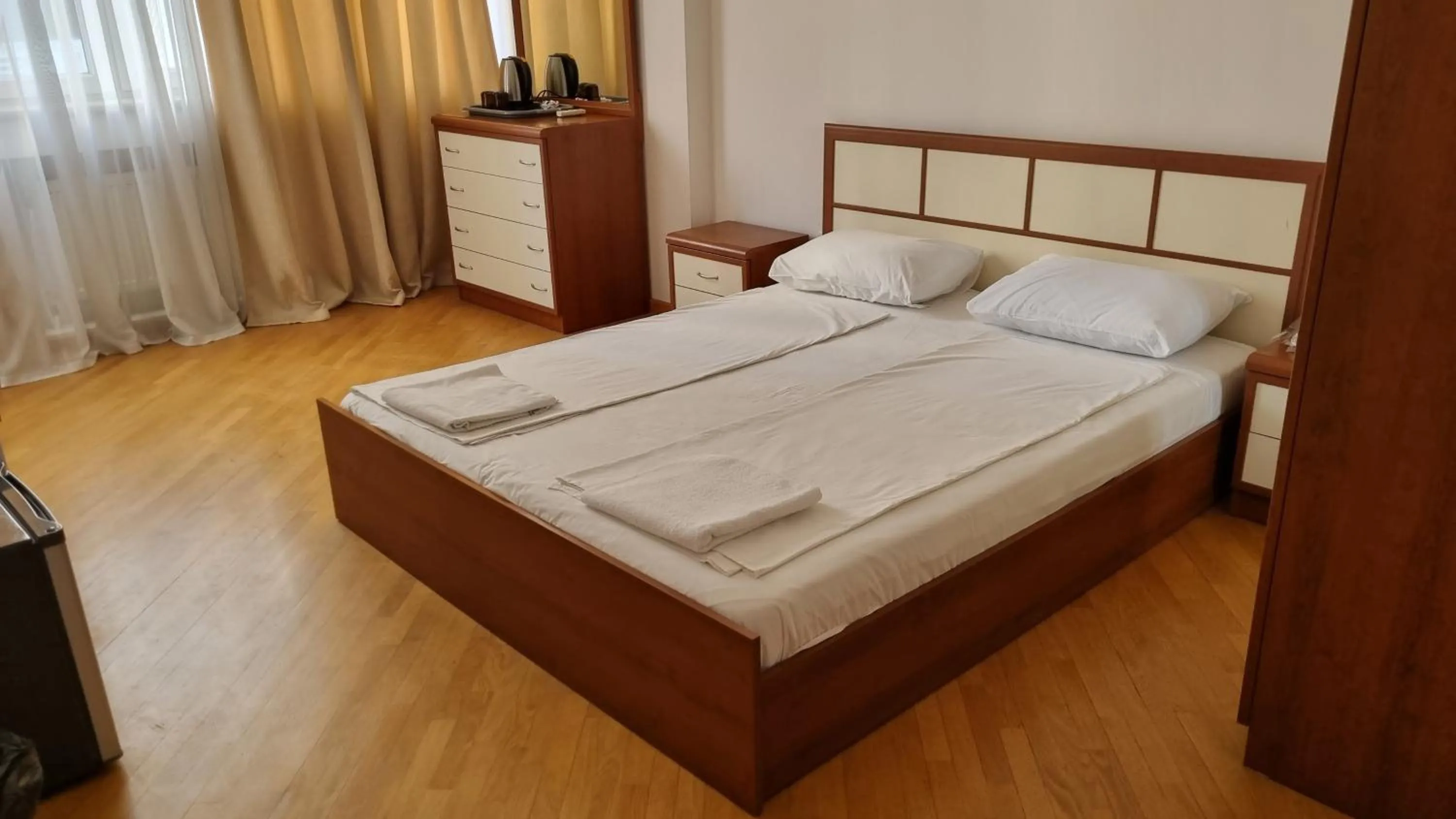 Bed in Baku Sea View Hotel