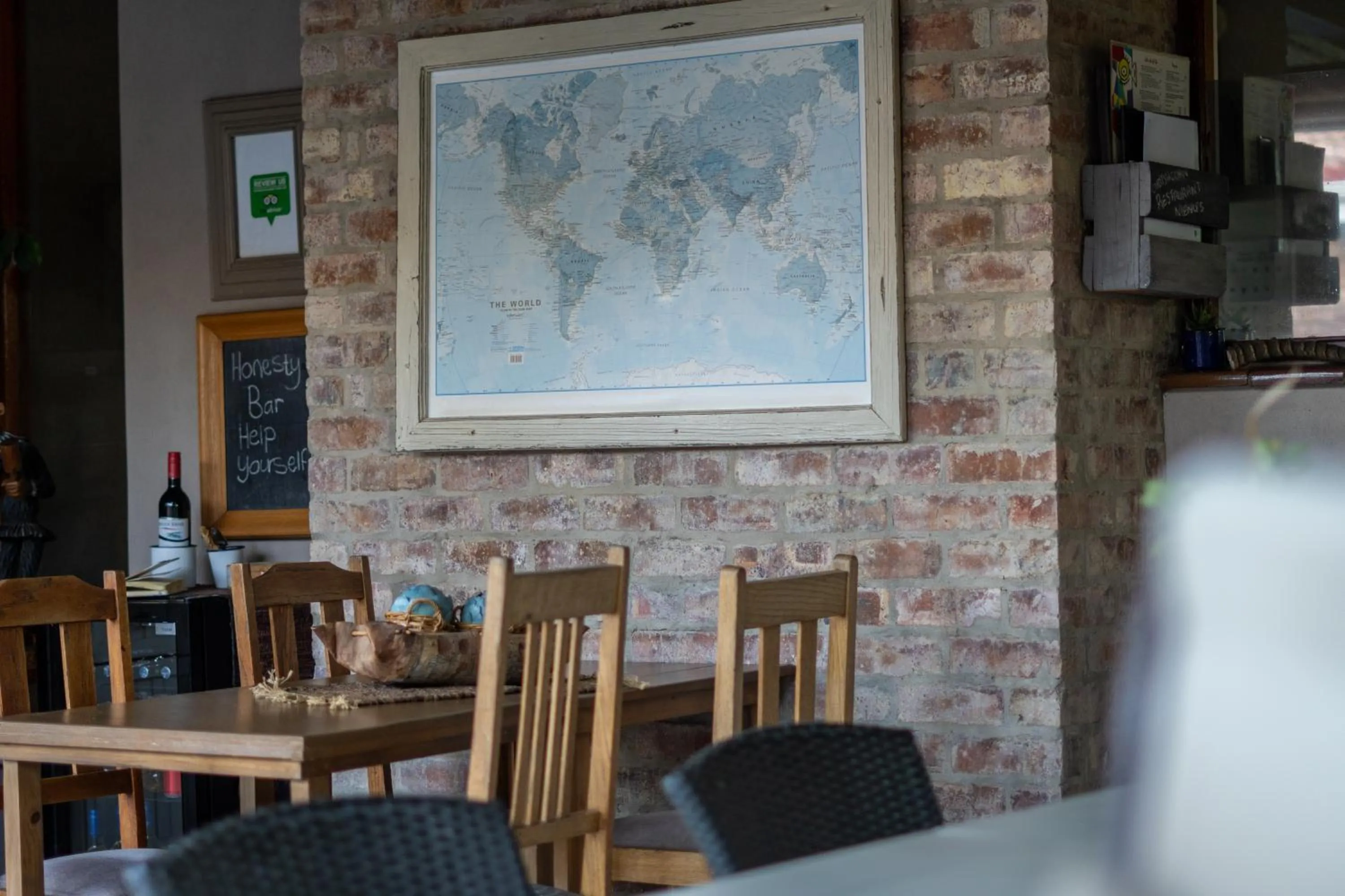 Seating area in Earthbound Guest House