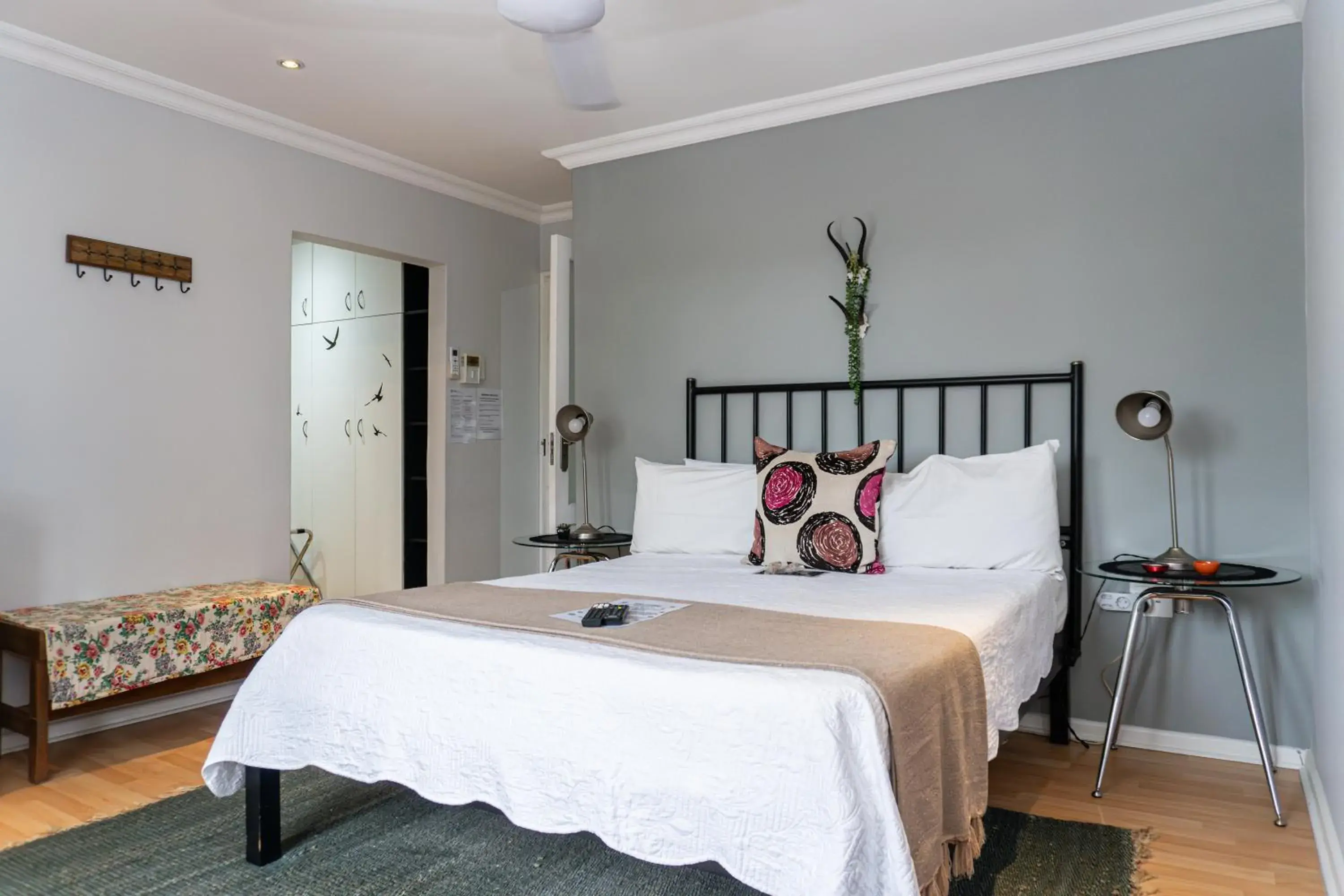 Bed in Earthbound Guest House Bed in Earthbound Guest House