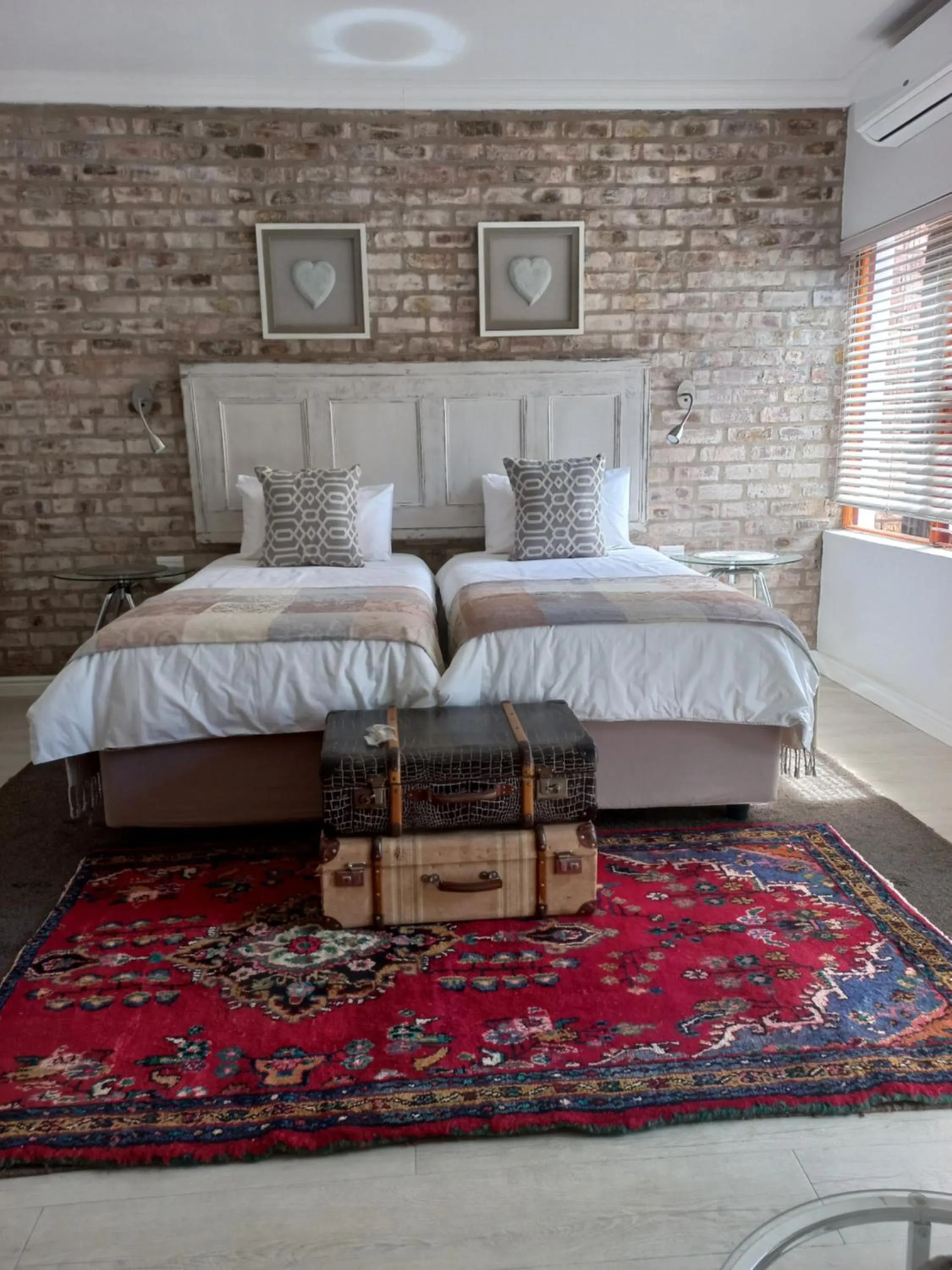 Bed in Earthbound Guest House