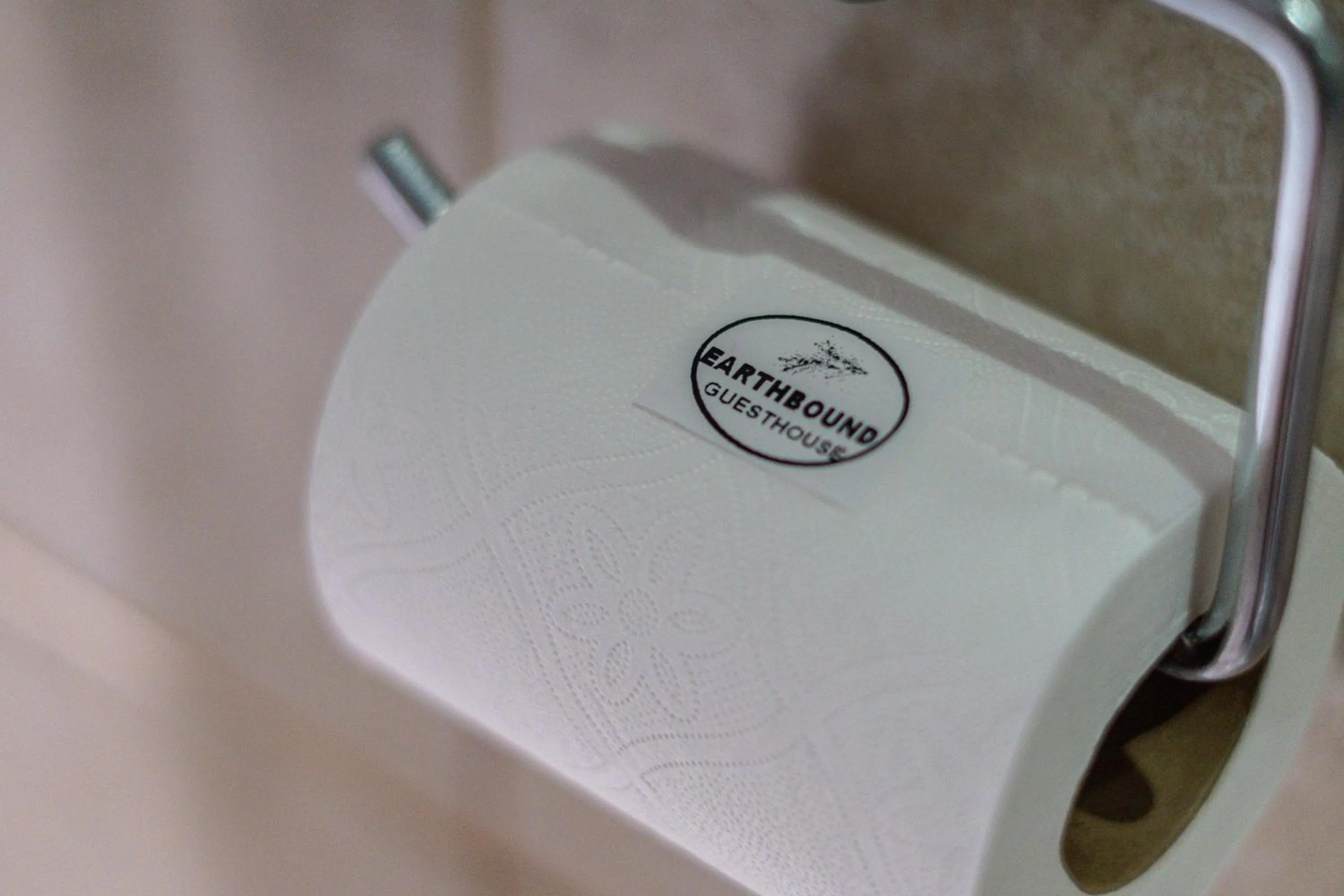 Bathroom in Earthbound Guest House