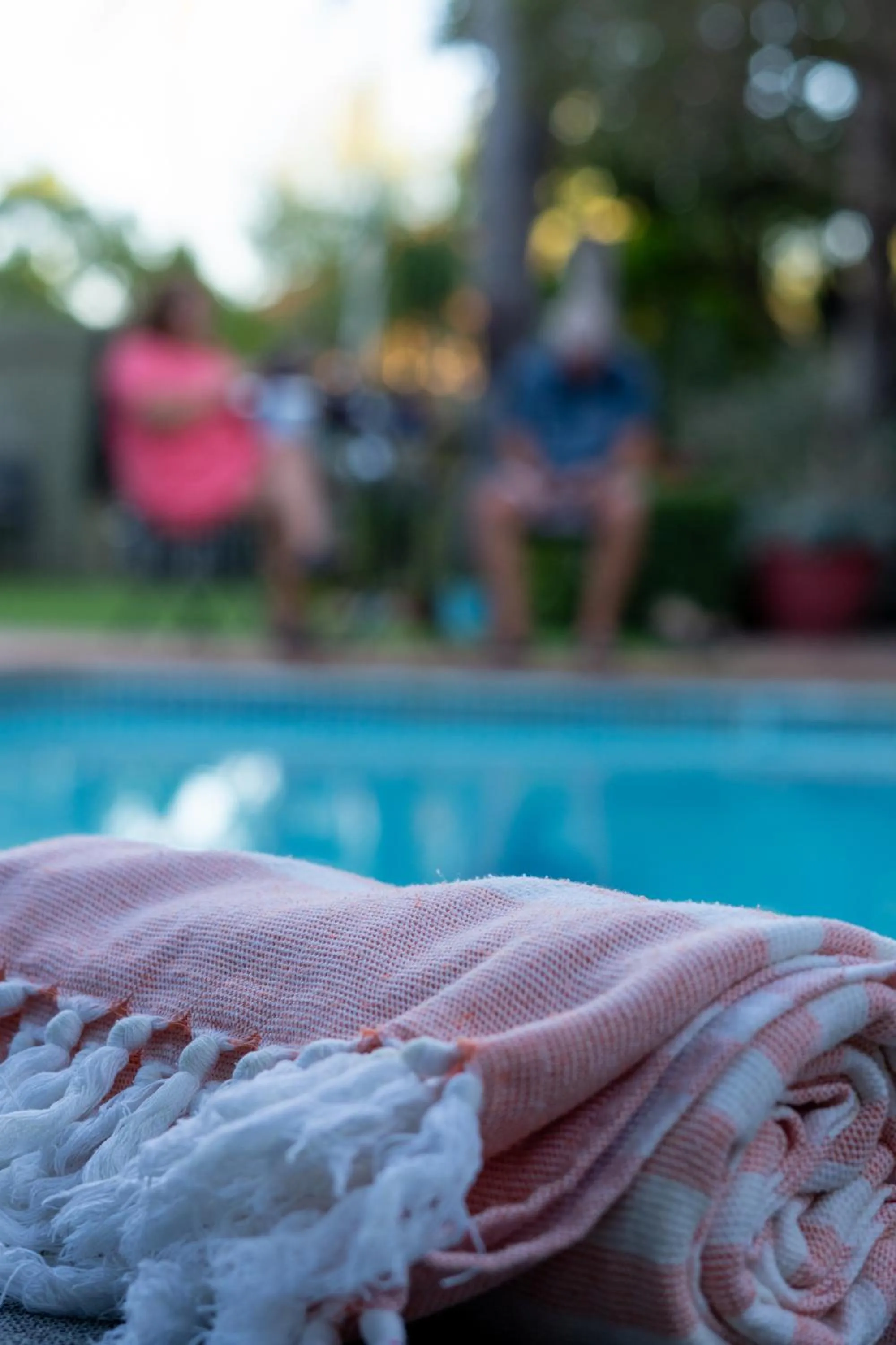 Swimming pool in Earthbound Guest House