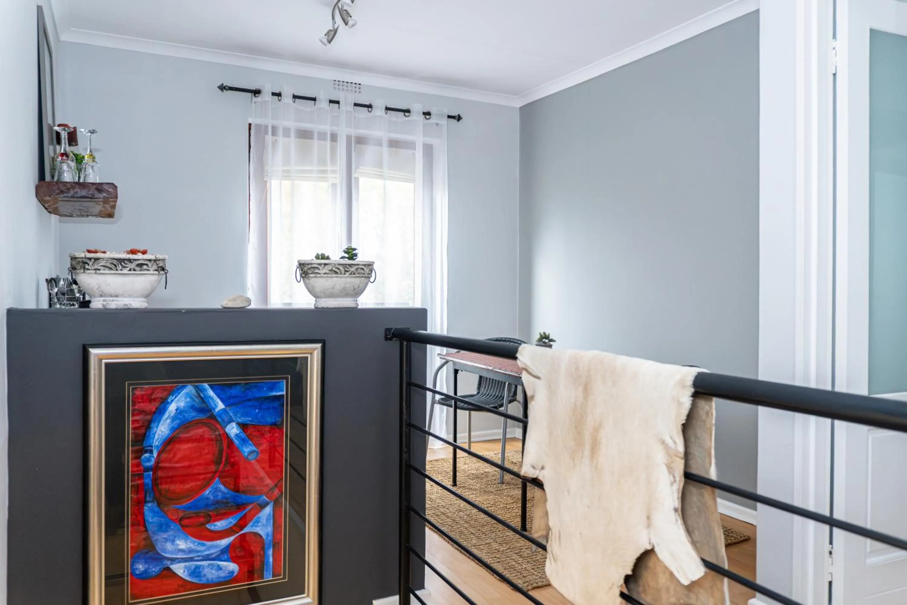 Decorative detail in Earthbound Guest House