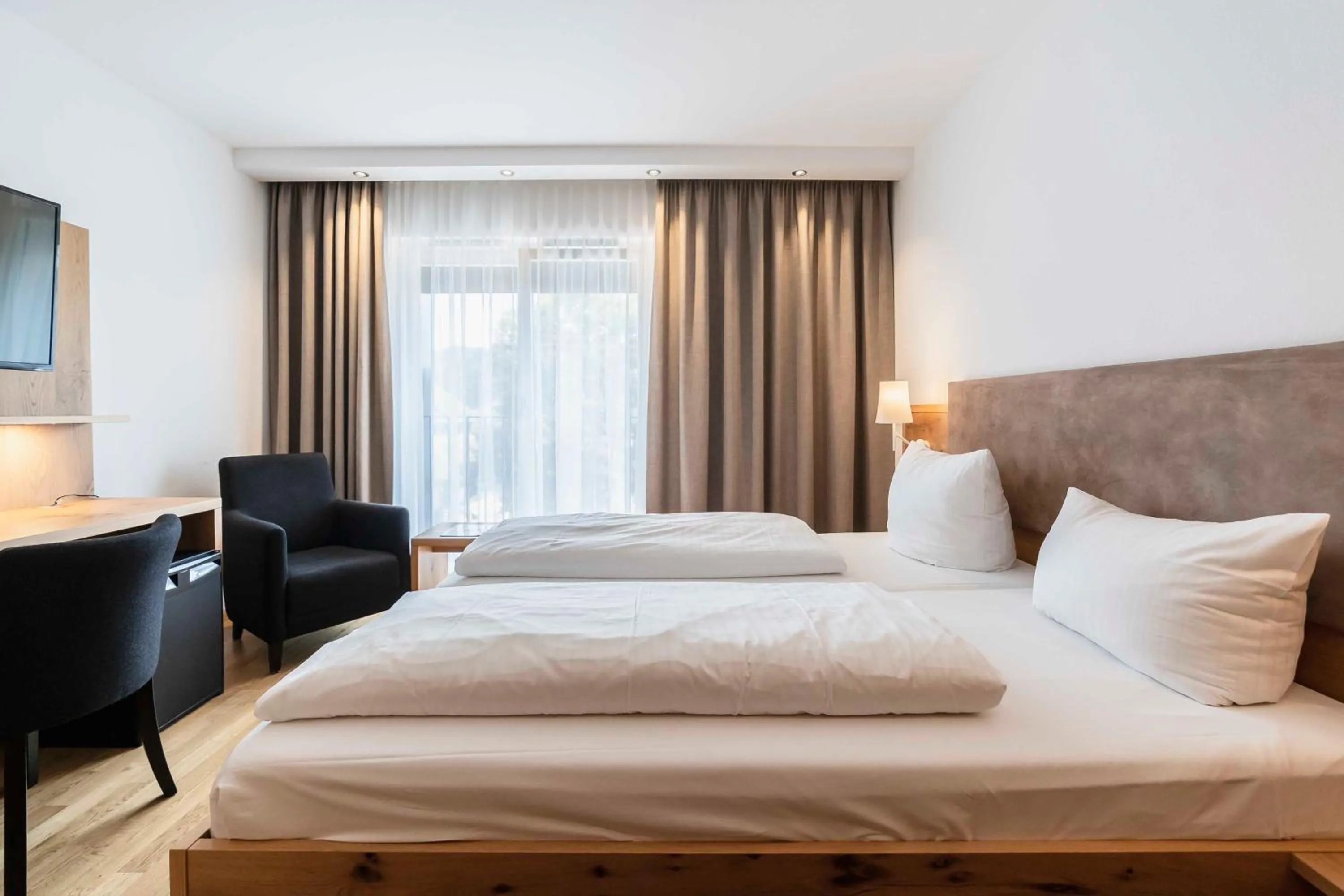 Photo of the whole room, Bed in Hotel & Gasthaus Löwen