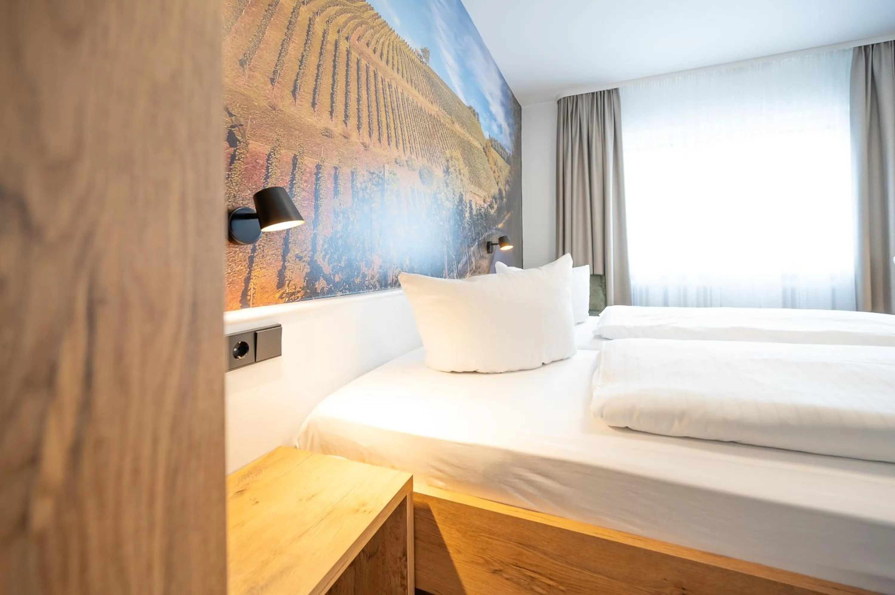 Photo of the whole room, Bed in Hotel & Gasthaus Löwen