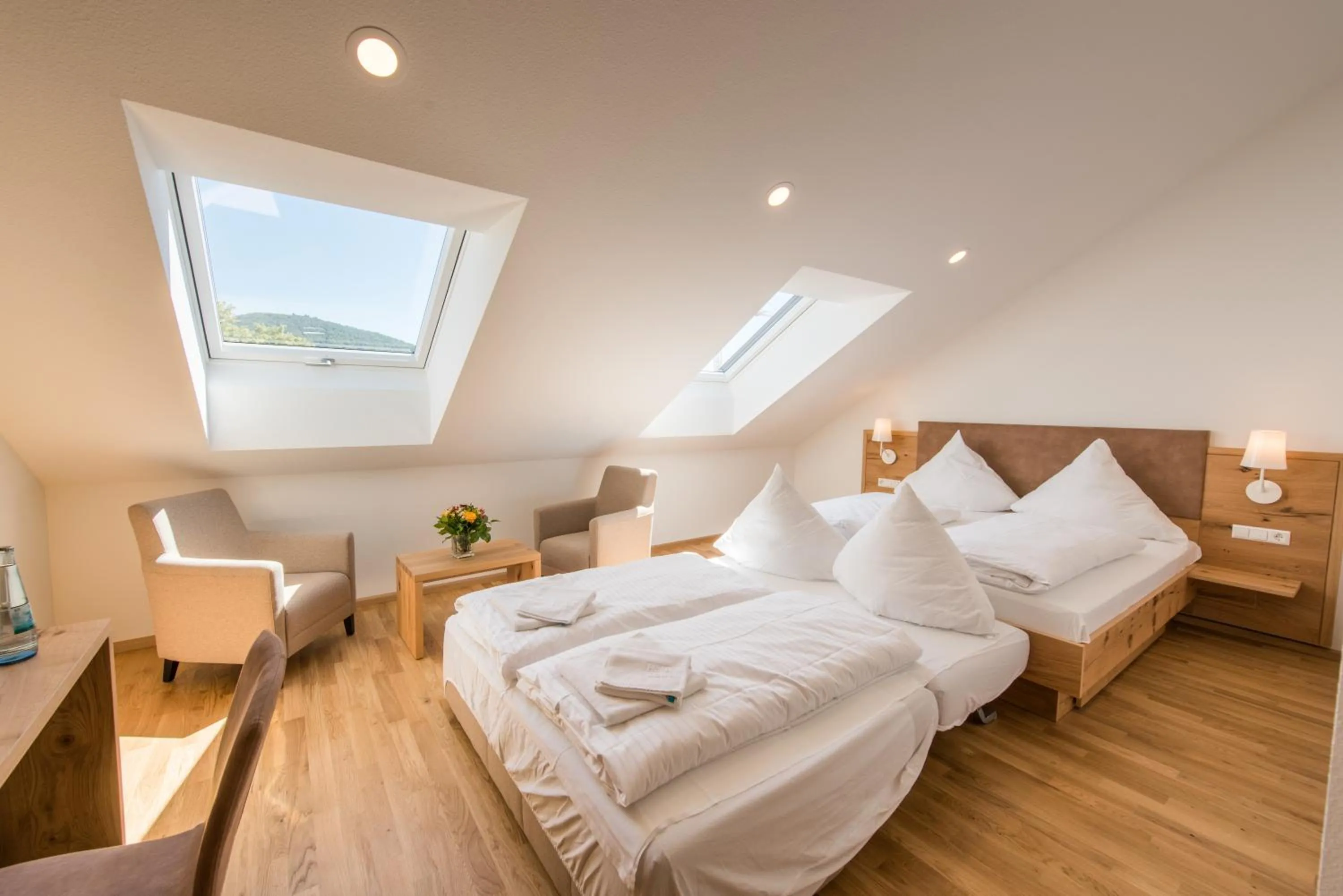 Photo of the whole room, Bed in Hotel & Gasthaus Löwen
