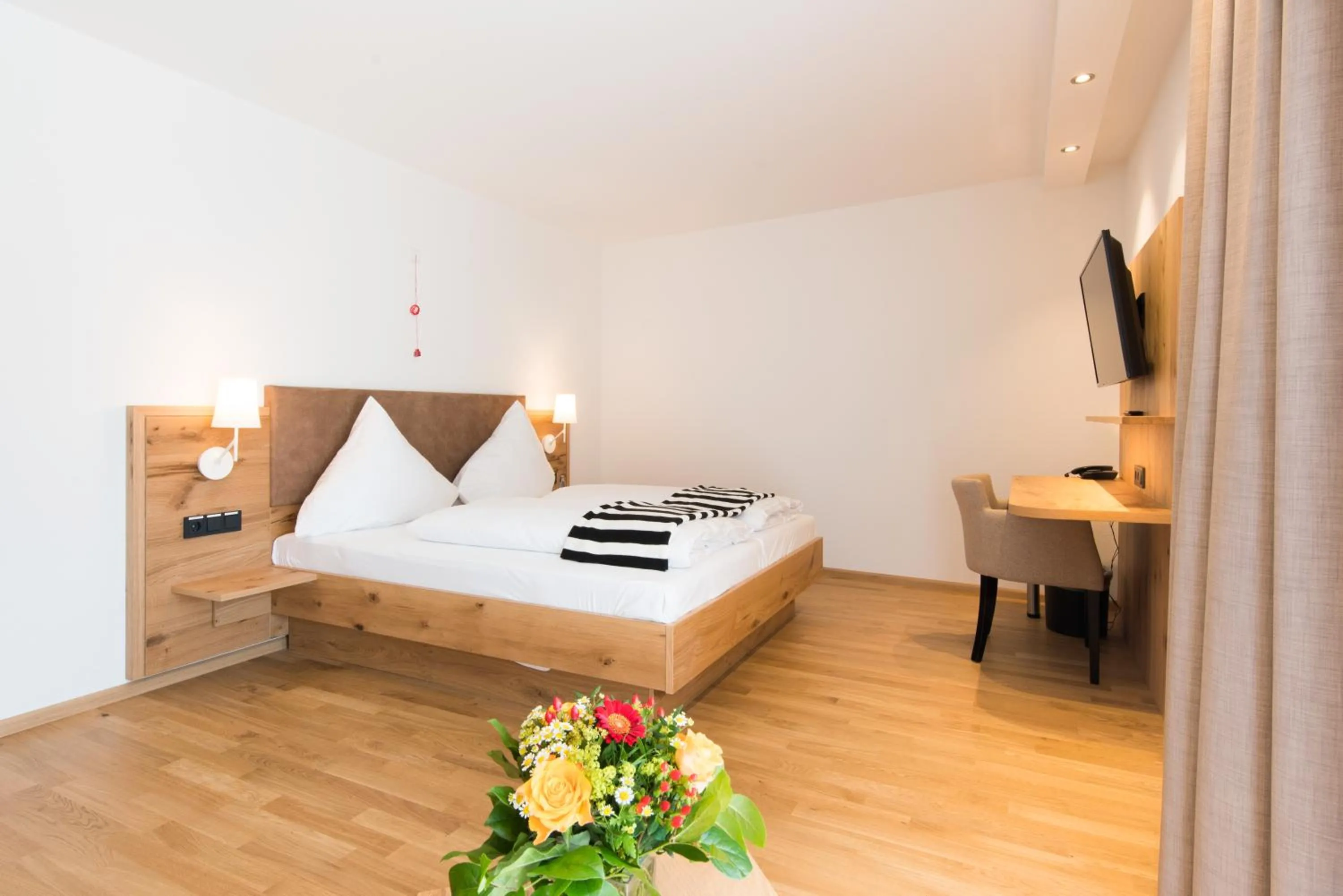 Photo of the whole room, Bed in Hotel & Gasthaus Löwen