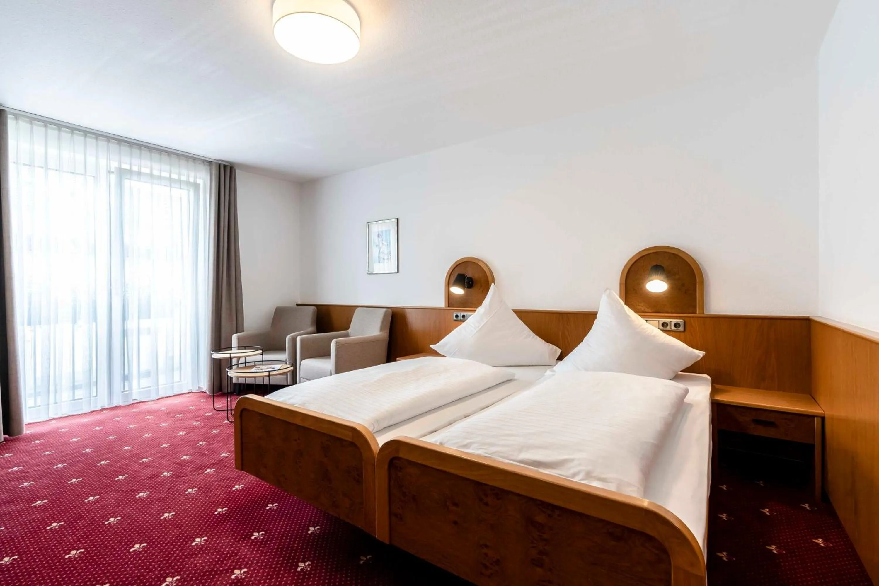Photo of the whole room, Bed in Hotel & Gasthaus Löwen