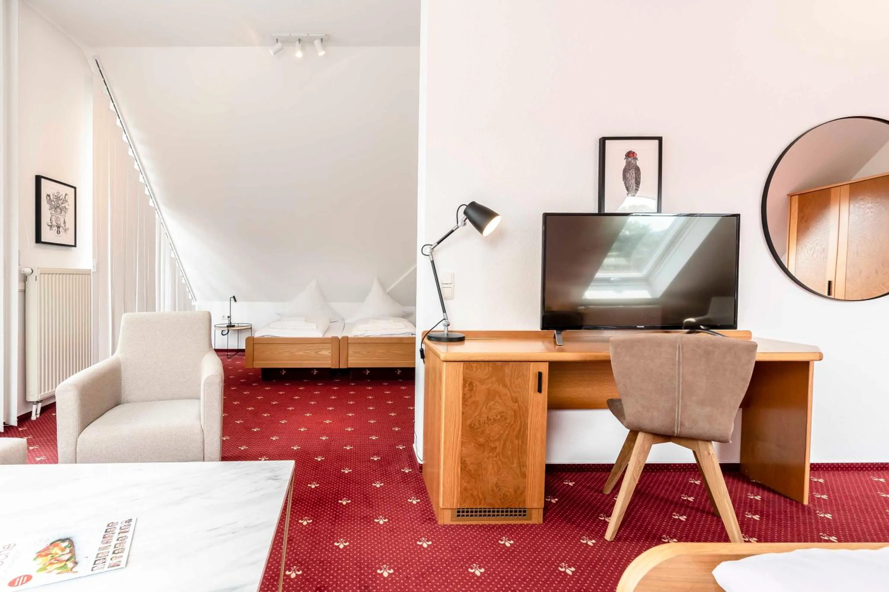 Photo of the whole room, Bed in Hotel & Gasthaus Löwen